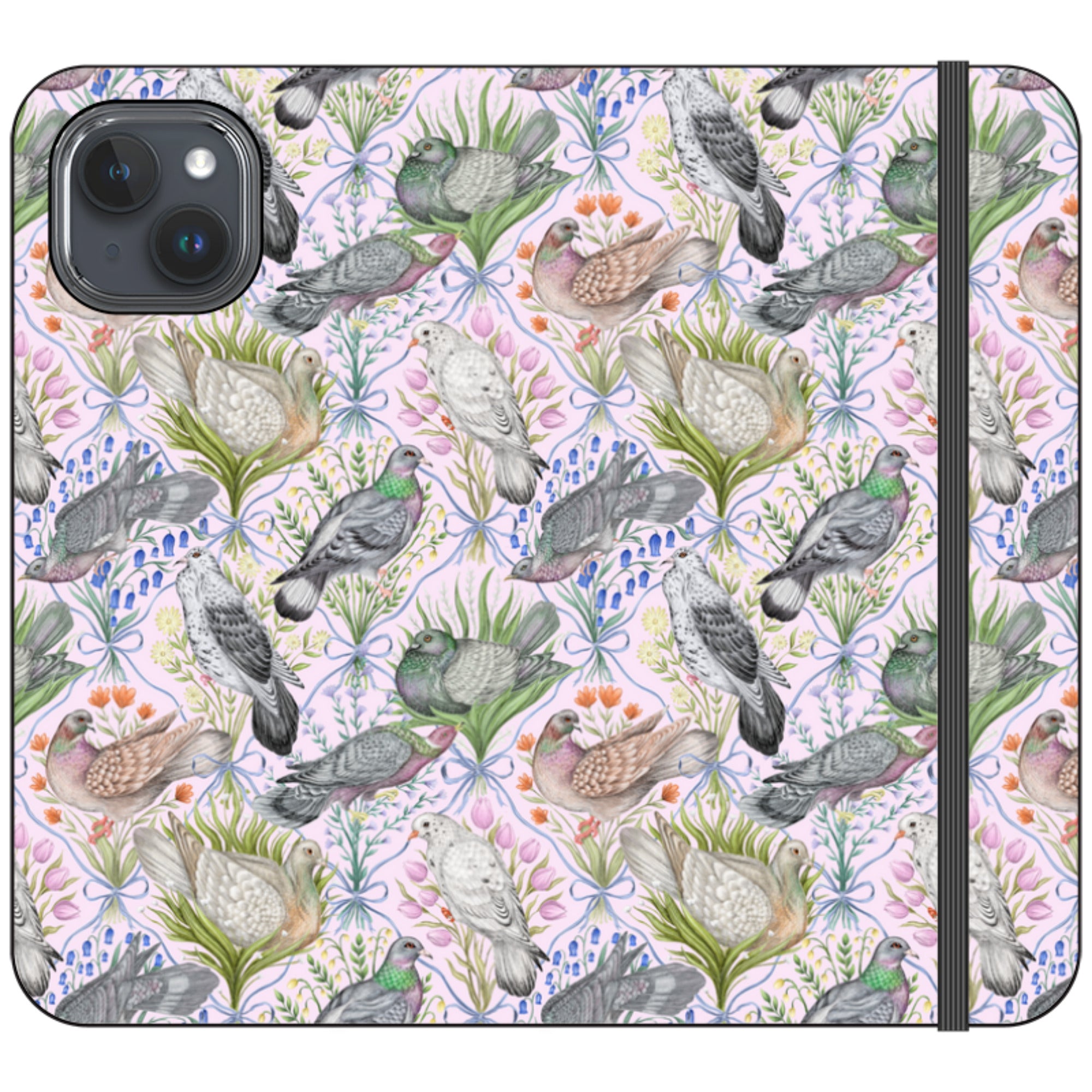 Pigeon Pals Wallet Case By Catherine Rowe
