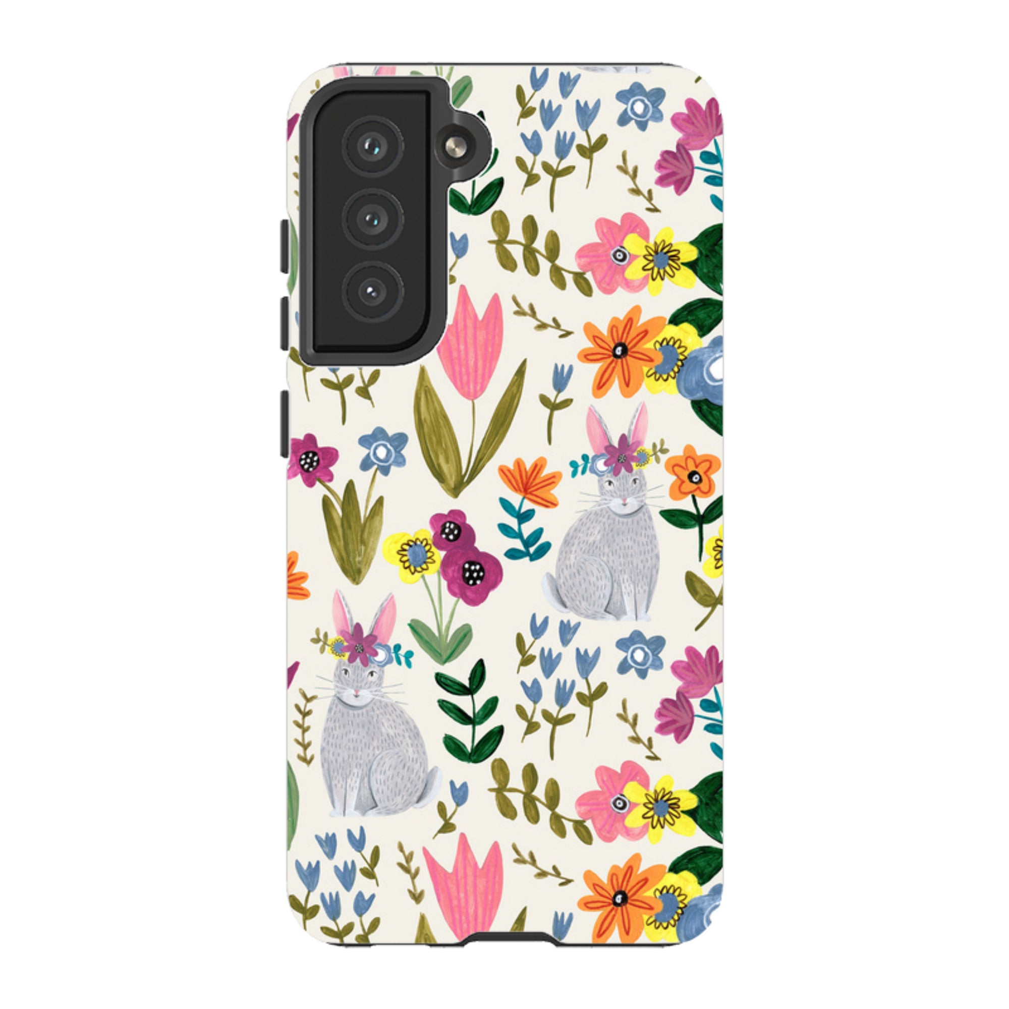 Samsung Tough Case - Rabbit Floral By Caroline Bonne Muller