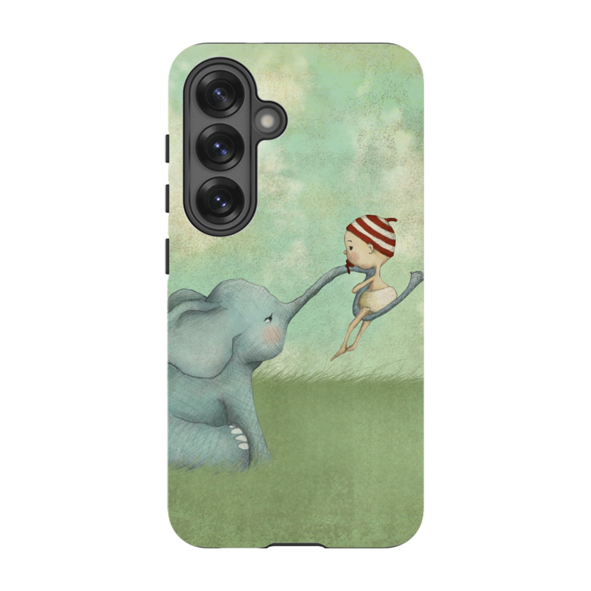 Samsung Tough Case - Elephant Baby By Maja Lindberg