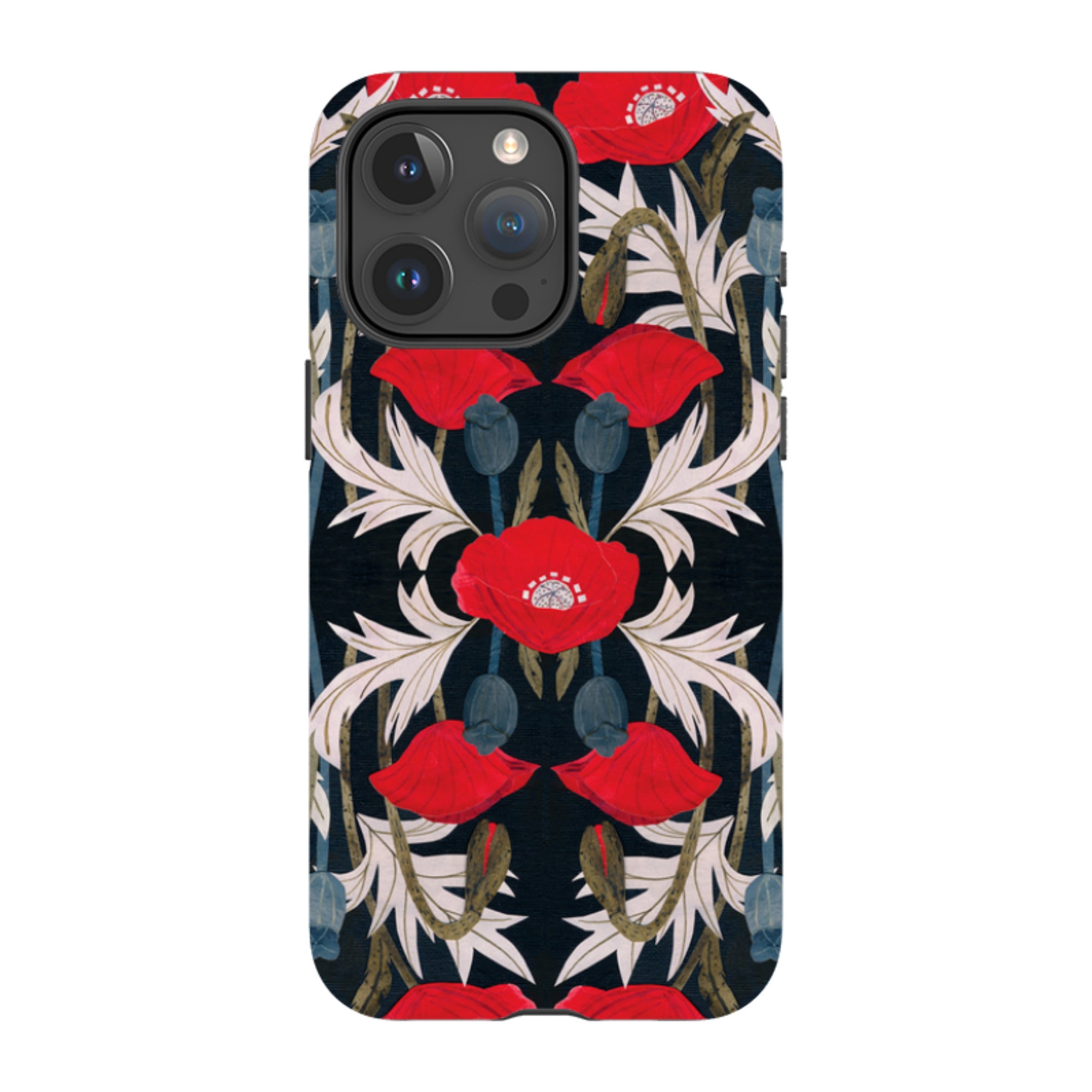iPhone Tough Case - Poppy By Tracey English