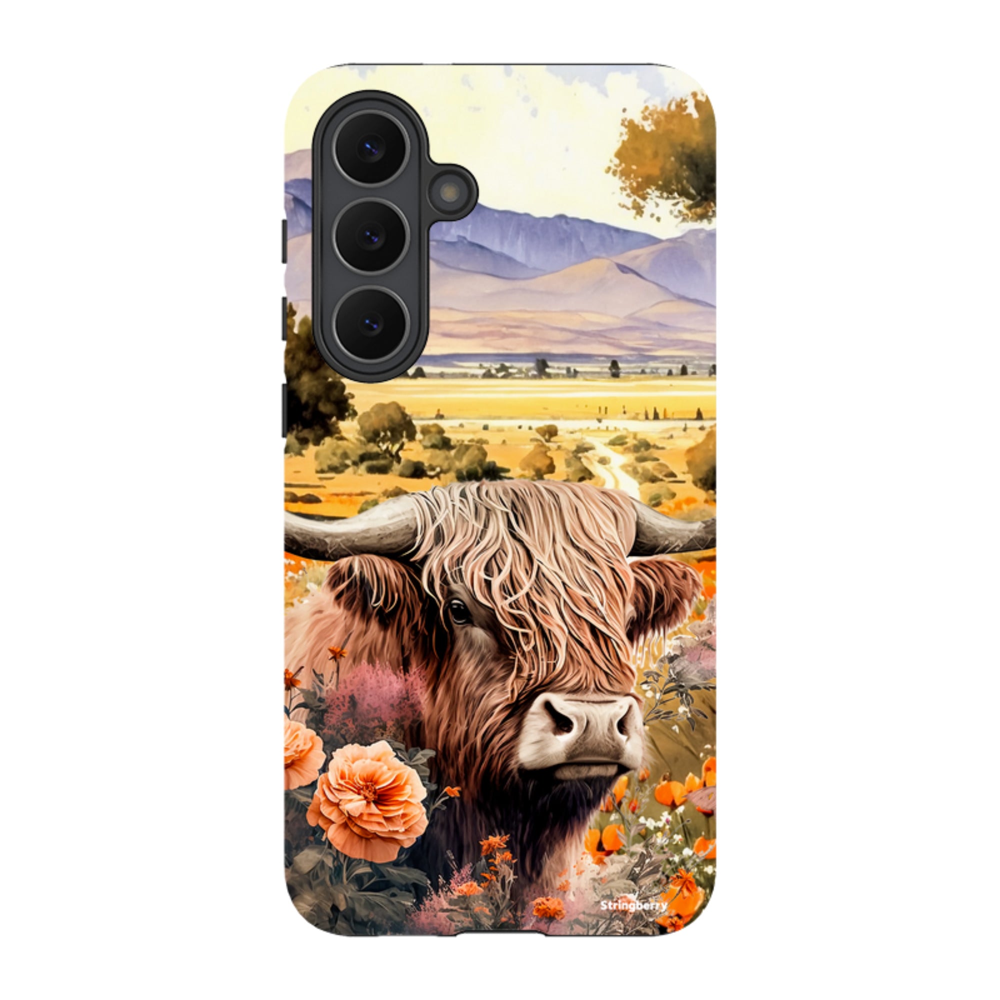 Samsung Tough Case - Highland Cow III