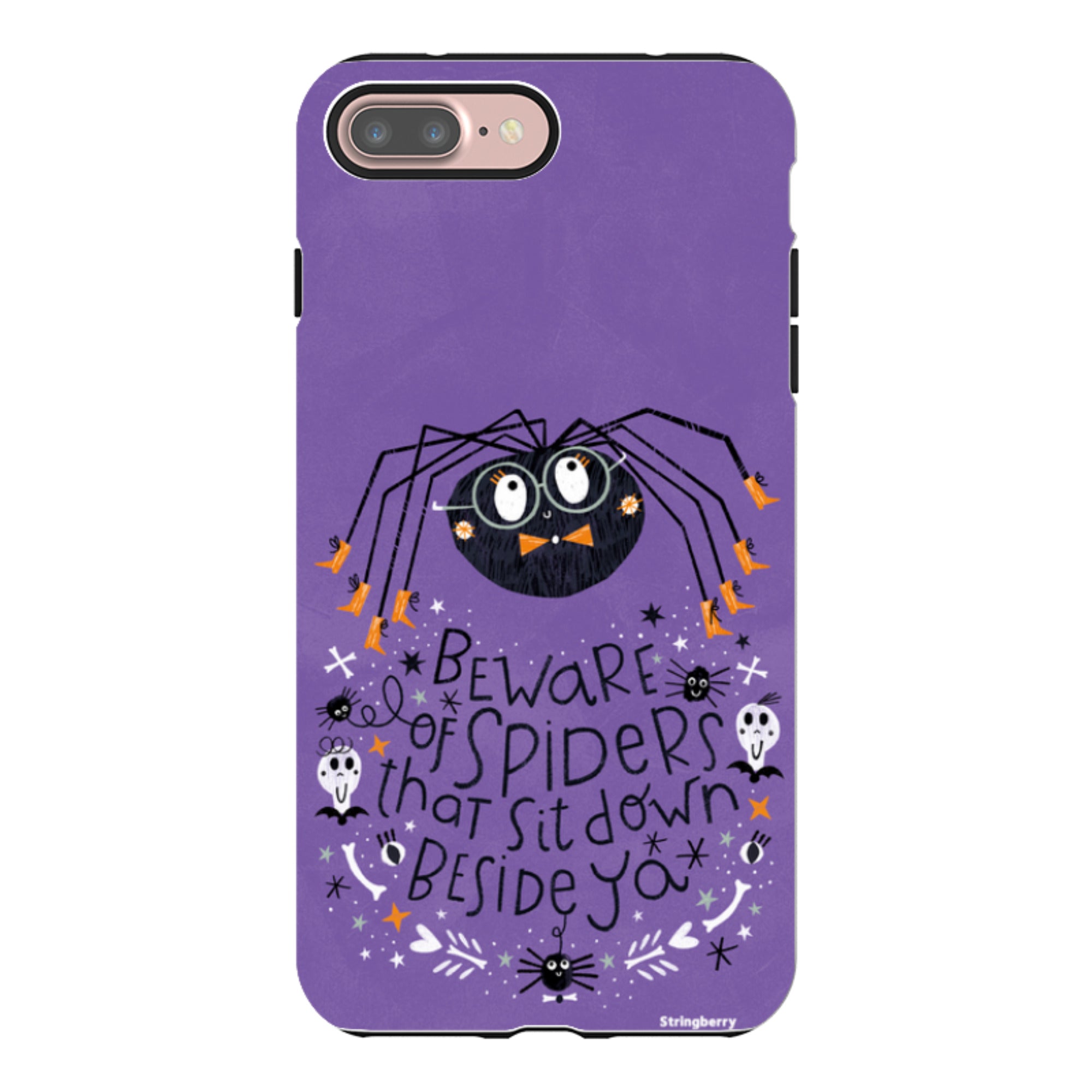 iPhone Tough Case - Spider By Ali Brookes