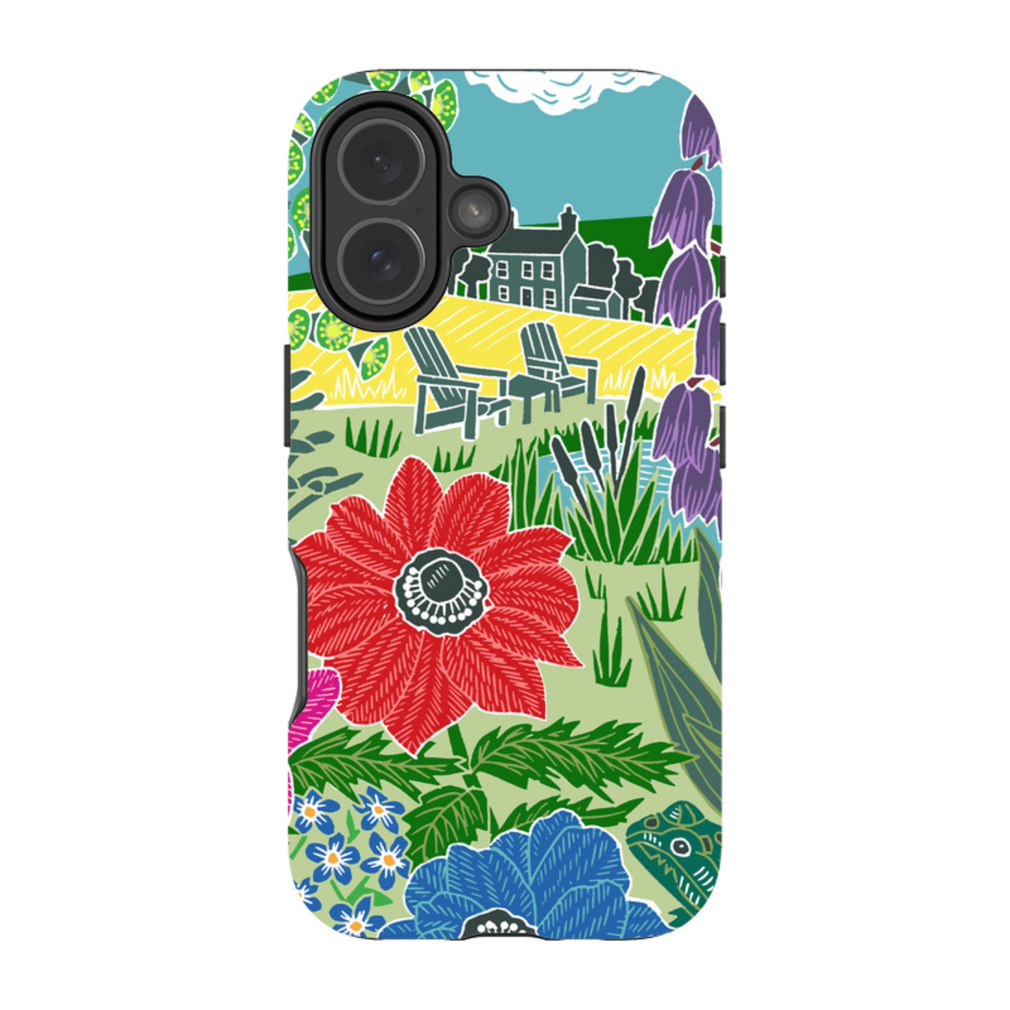 iPhone Tough Case - Camassias By kate Heiss