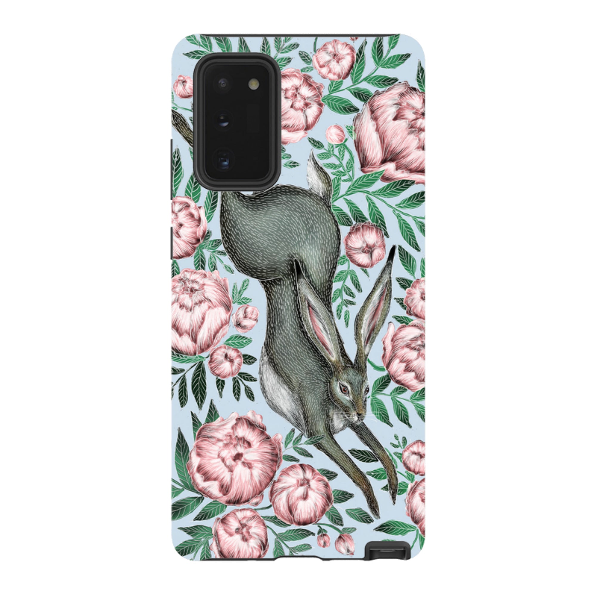 Samsung Tough Case - Hare And Peonies By Catherine Rowe