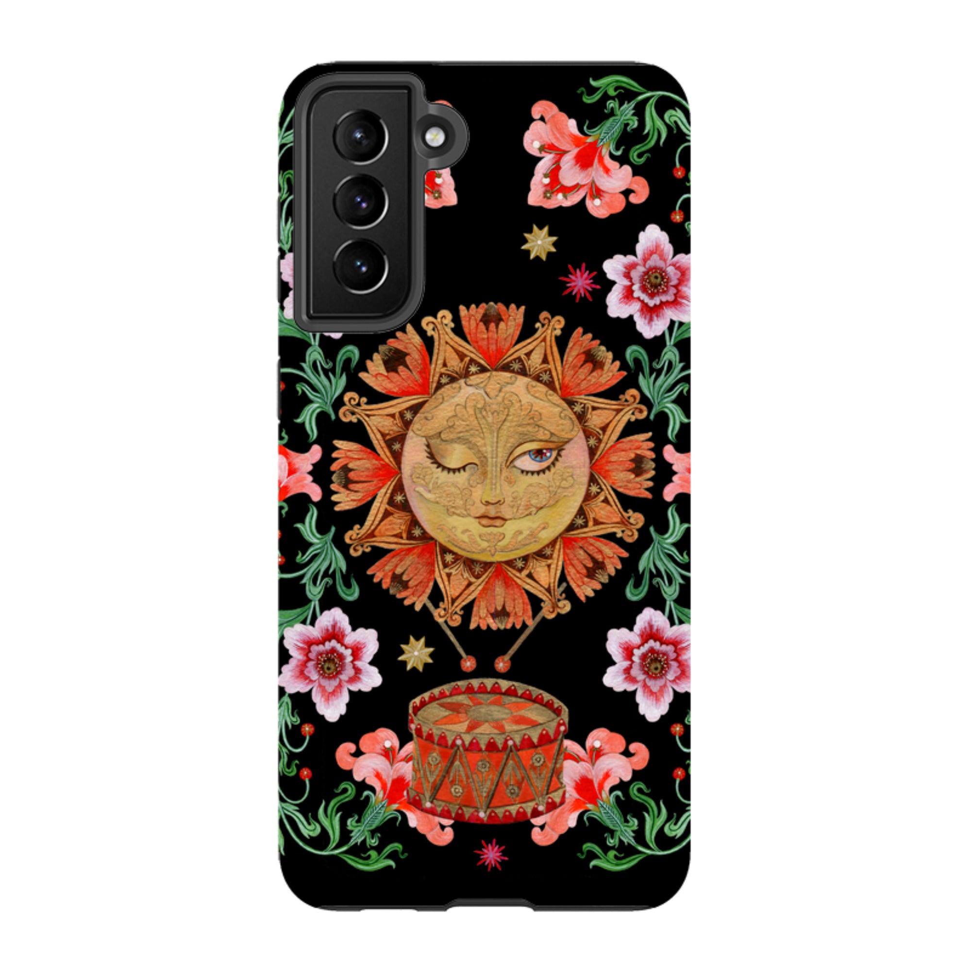 Samsung Tough  Case - Twelve Drummers Drumming By Maria Matos
