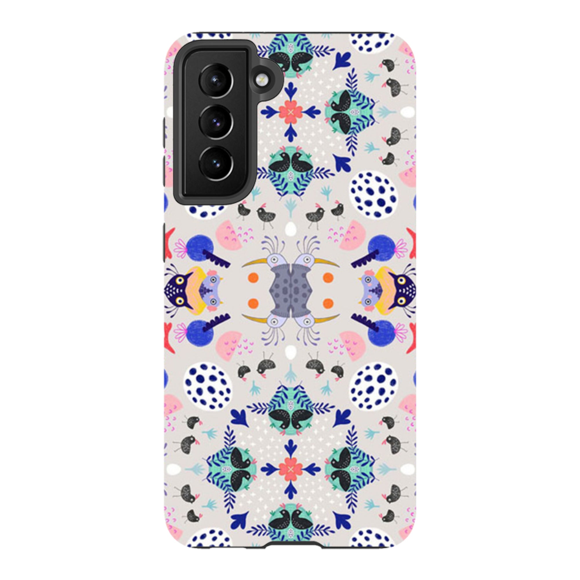 Samsung Tough Case - Crazybird Pattern By Mia Underwood