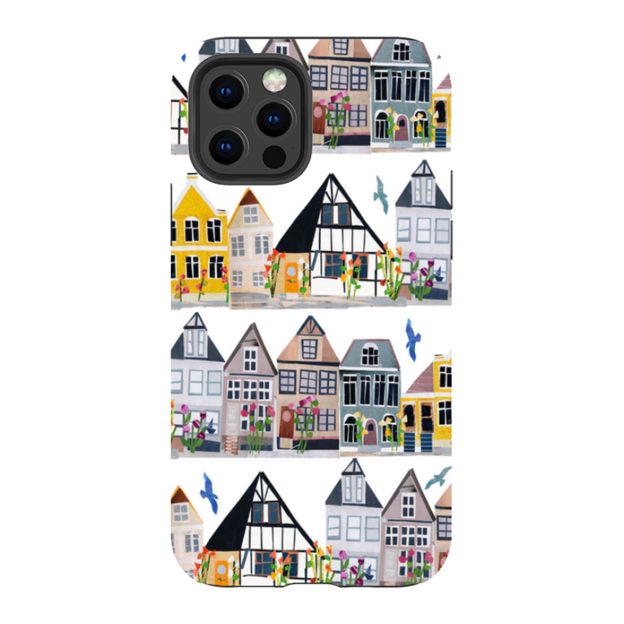 iPhone Tough Case - Danish Houses By Tracey English