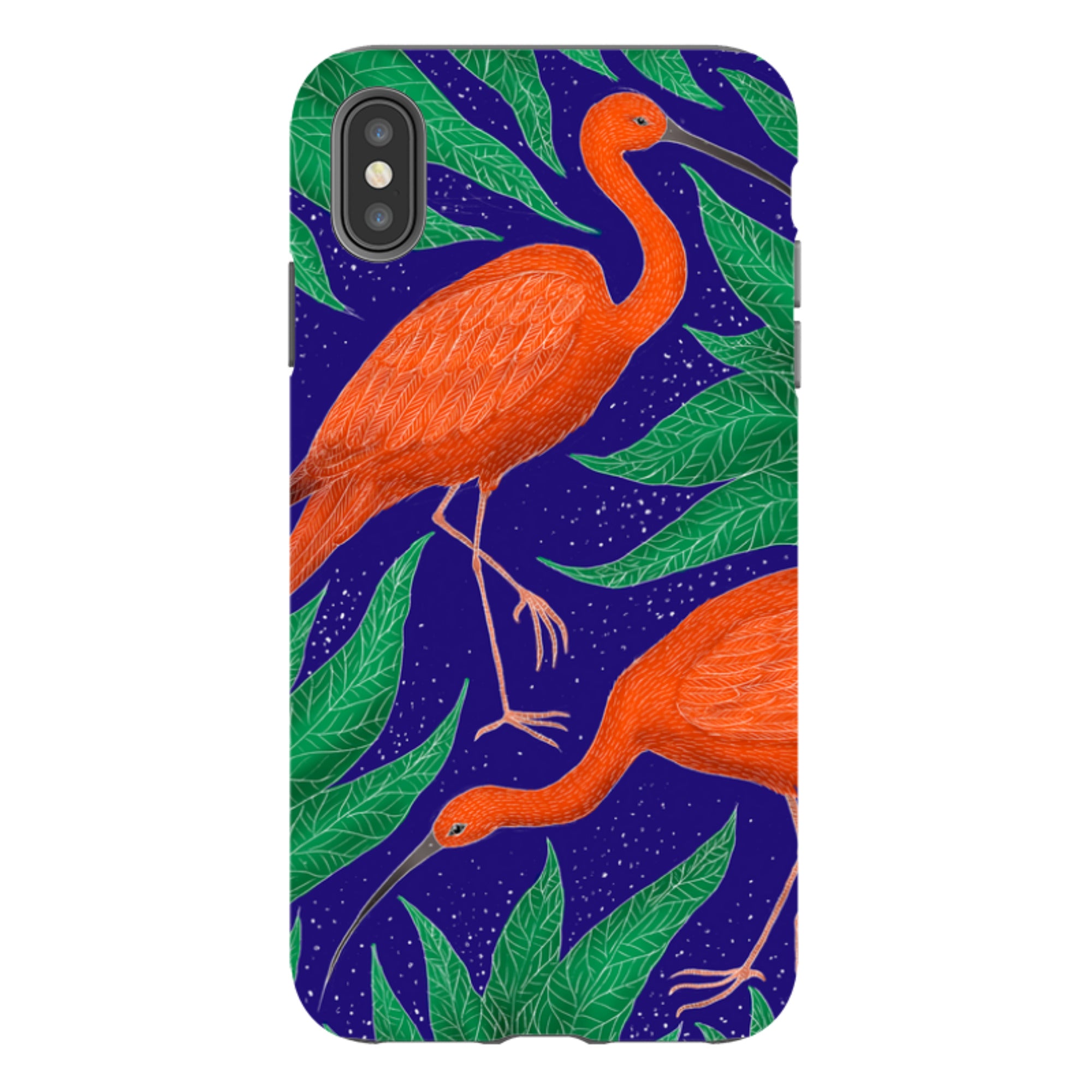 iPhone Tough Case - Scarlet Ibis By Catherine Rowe