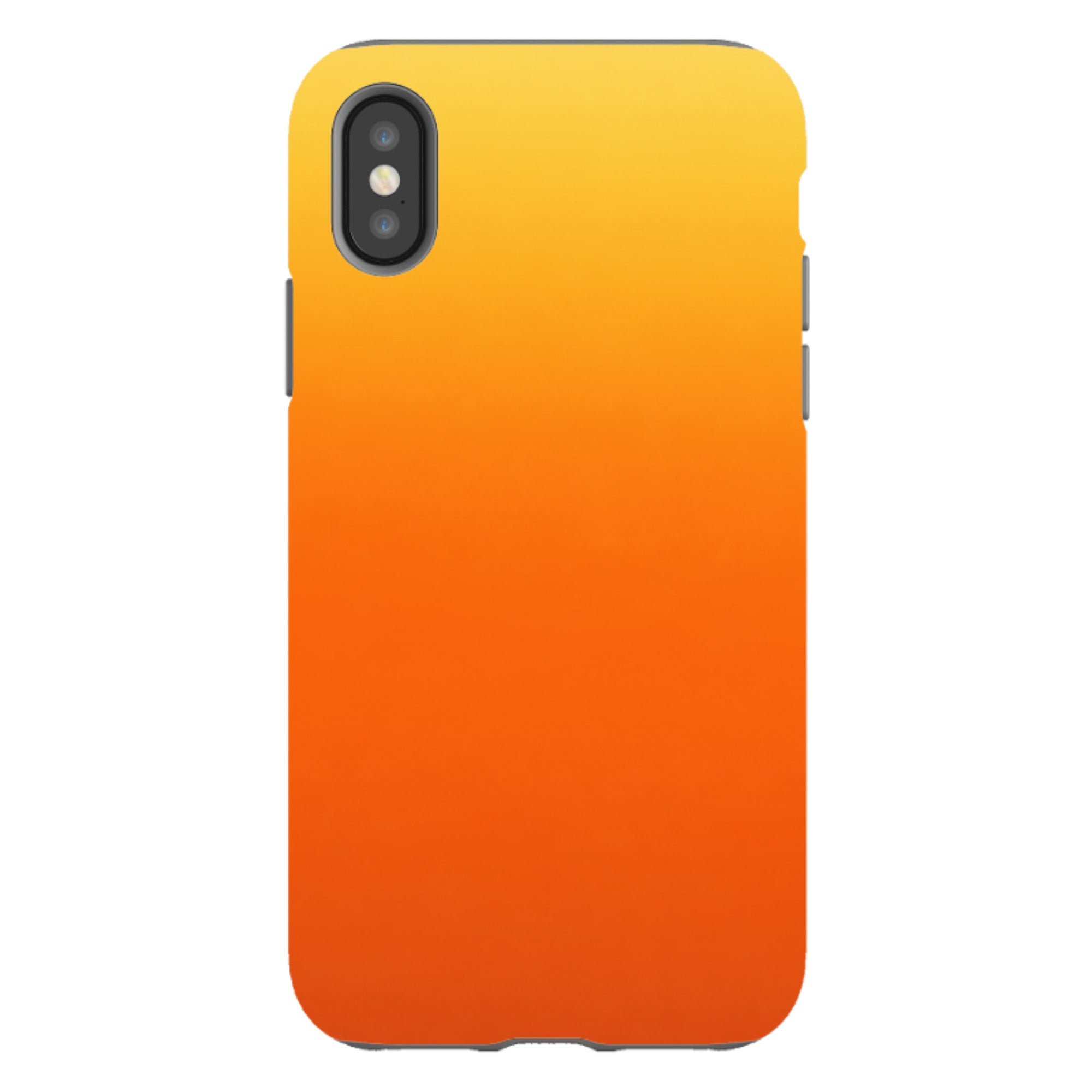 iPhone Tough Case - Yellow and Orange Ombre