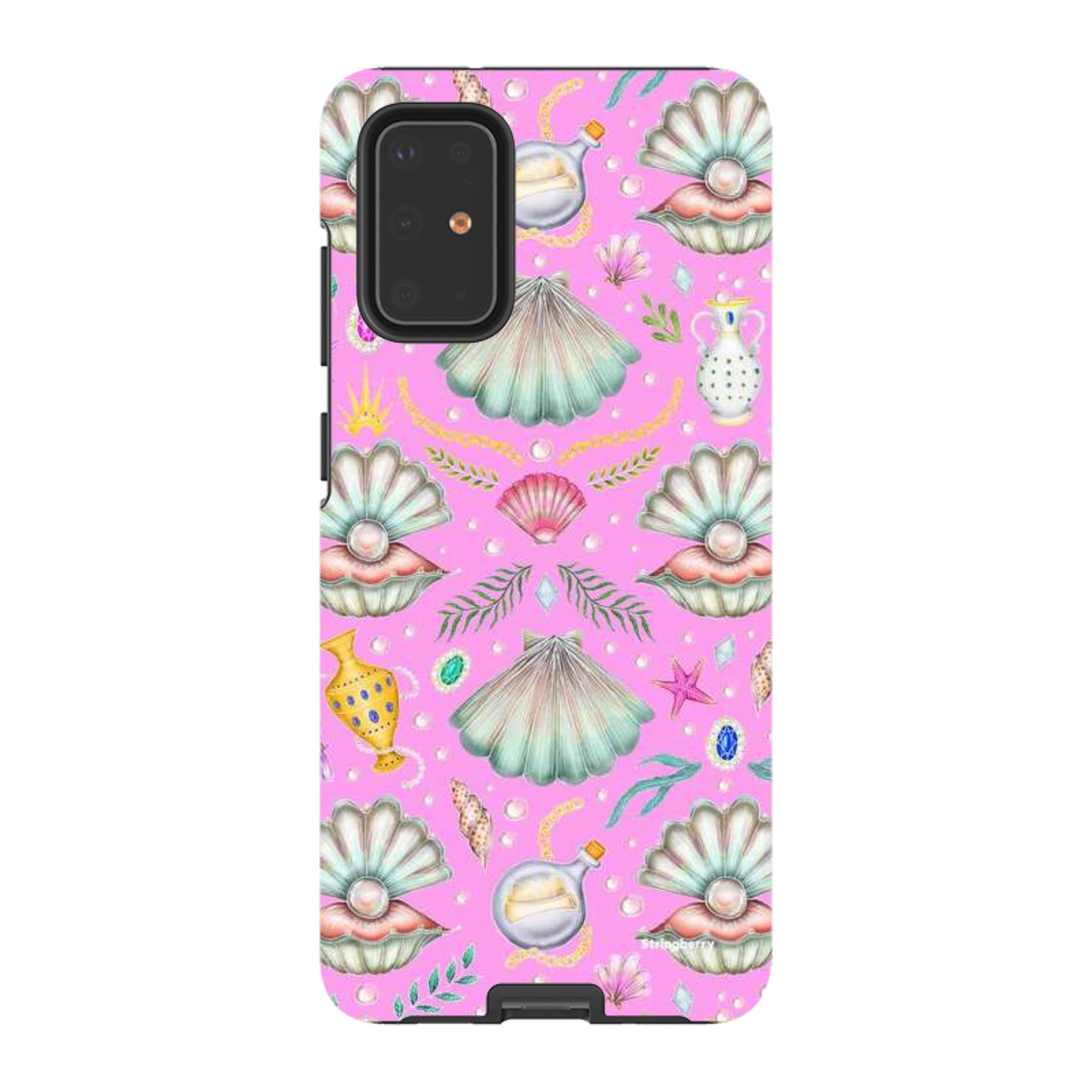 Samsung Tough Case - Pearl's Fantasy Candy Pink By Catherine Rowe