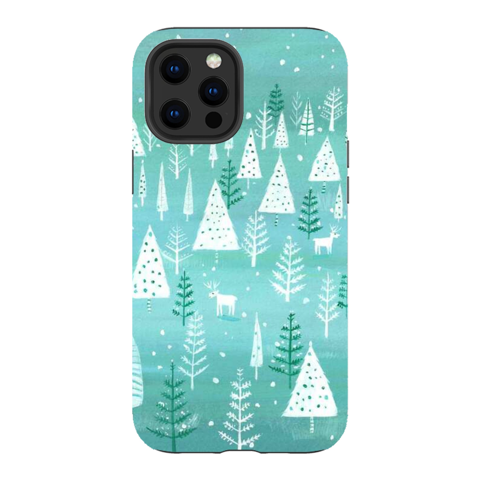 iPhone Tough Case - Teal Tundra By Mary Stubberfield