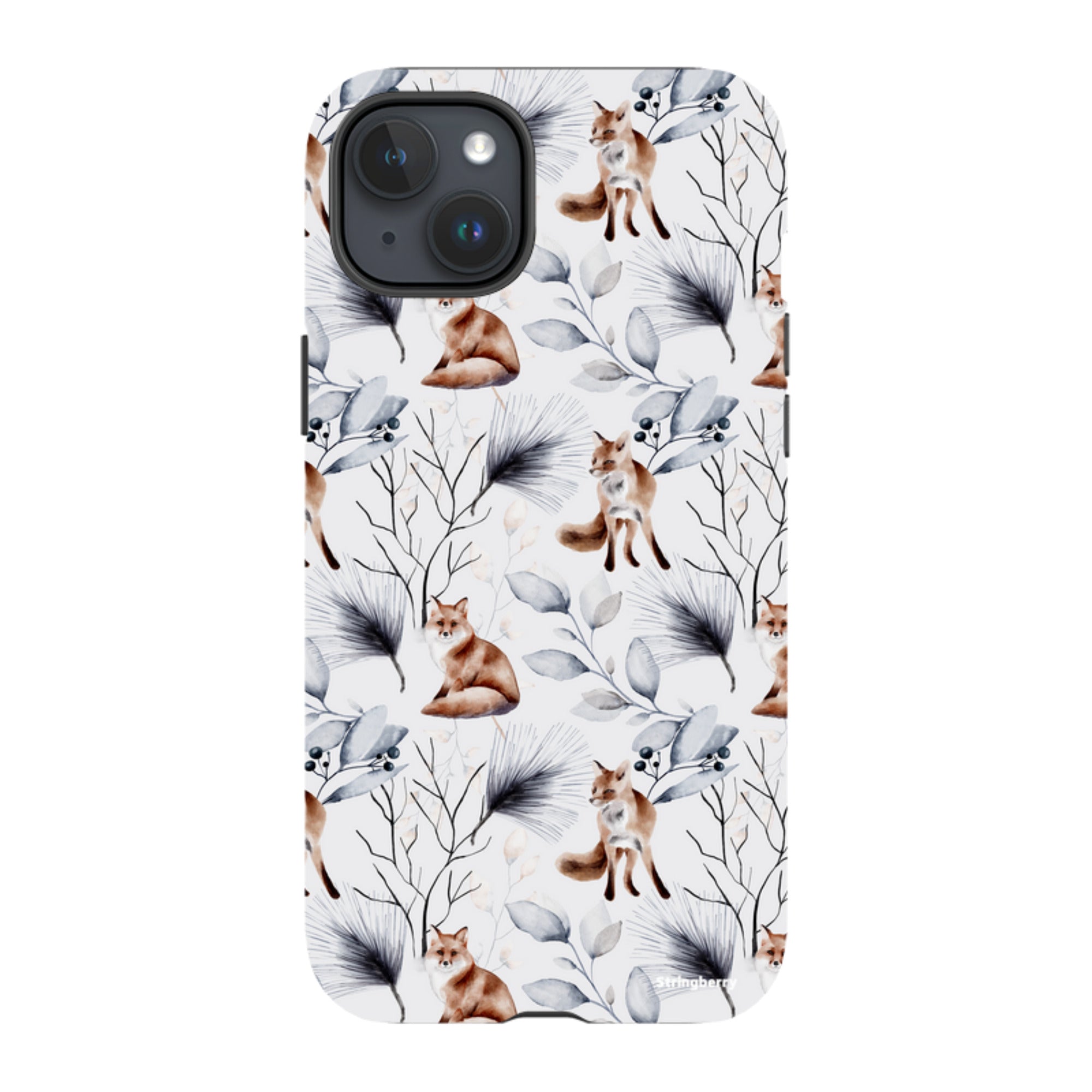 iPhone Tough Case - Foxy Xmas II