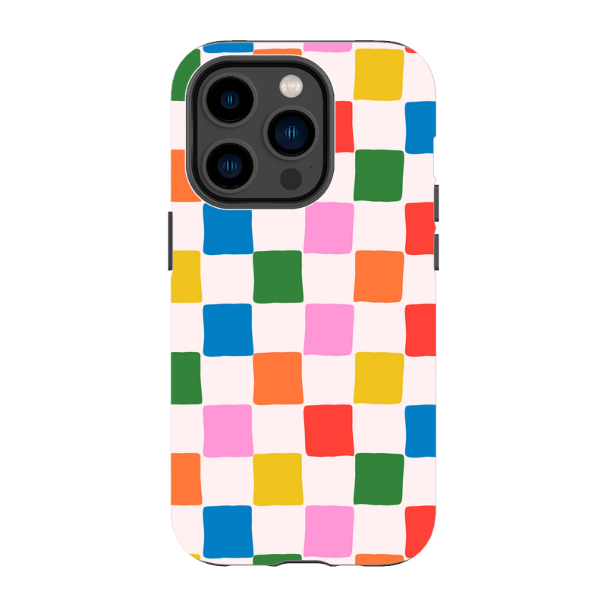 iPhone Tough Case -Multi Tiles