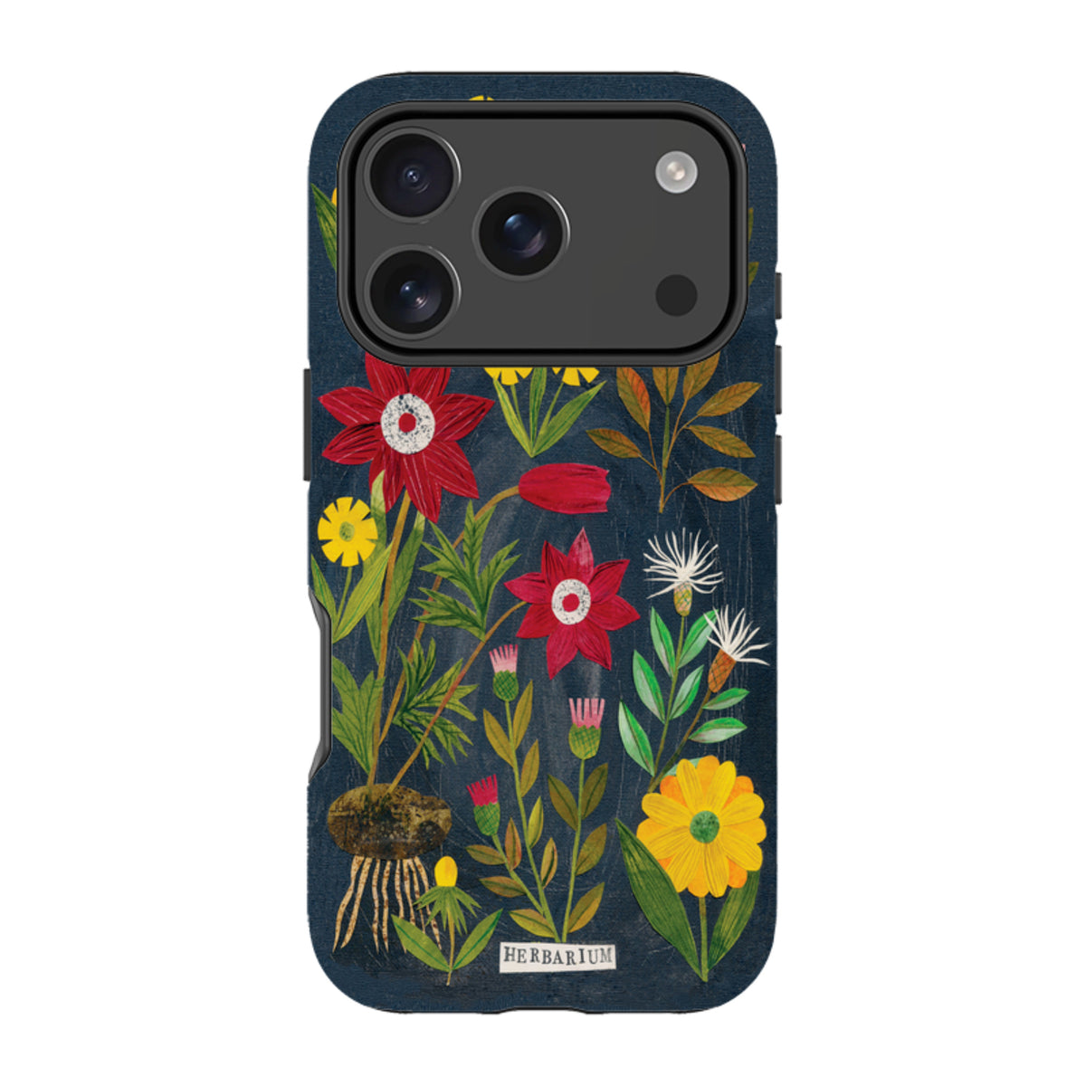 iPhone Tough Case - Herbarium By Tracey English