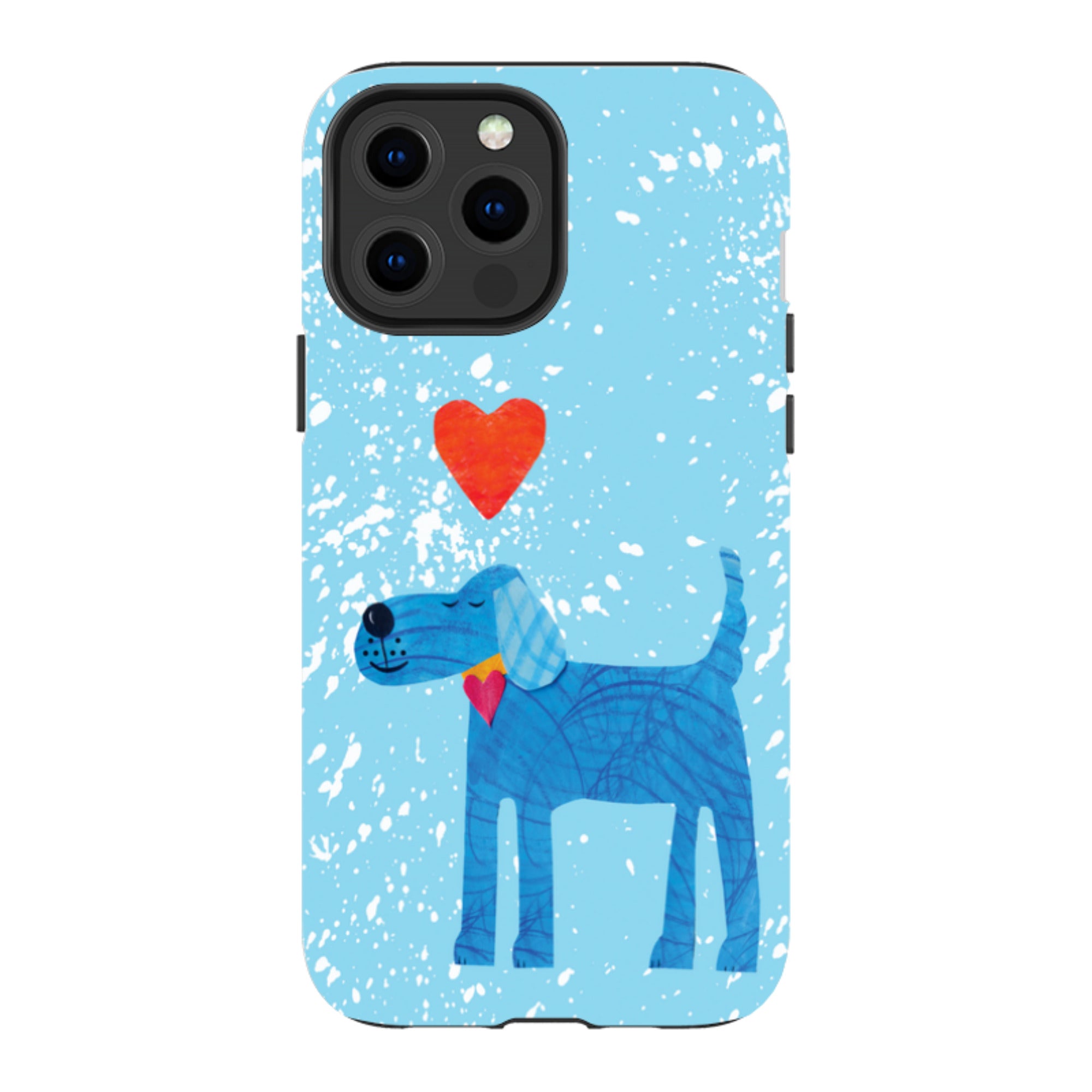 iPhone MagSafe Tough Case - Blue Dog By Tracey English