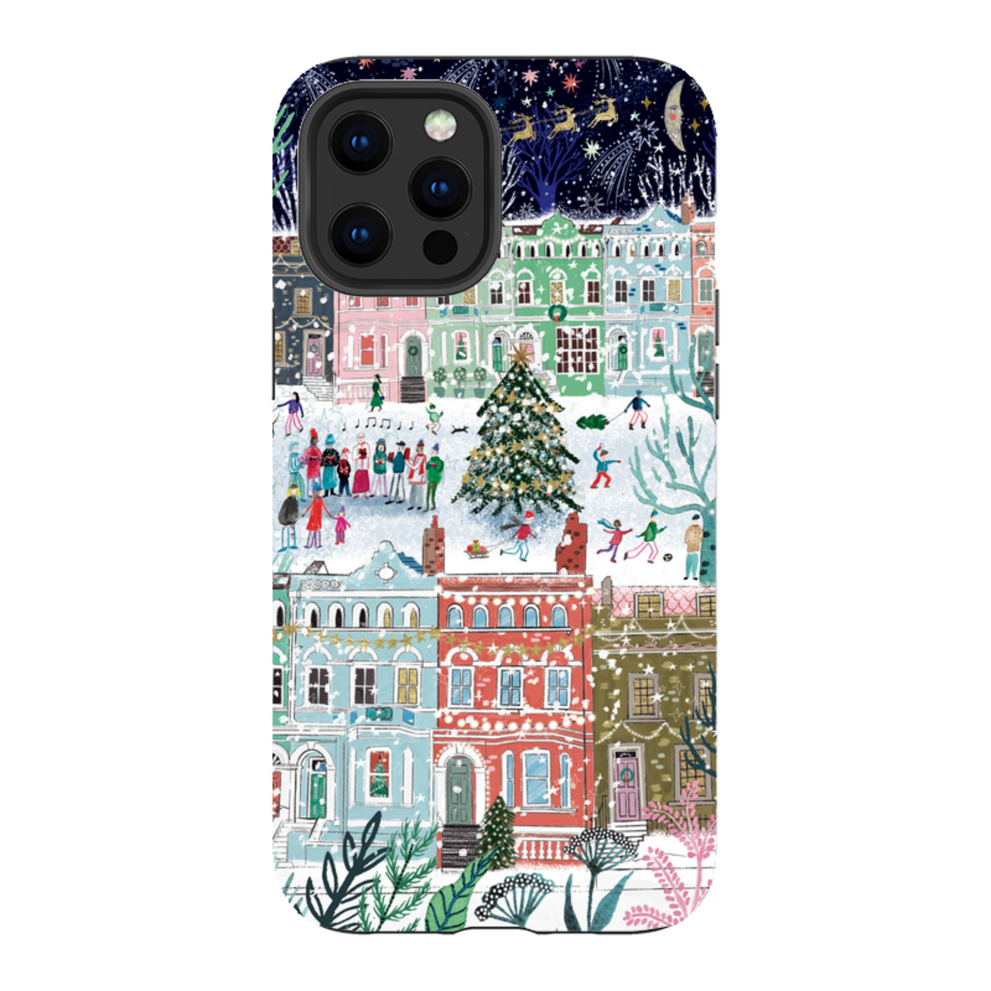iPhone Tough Case - Winter In Notting Hill By Emma Frances Grant