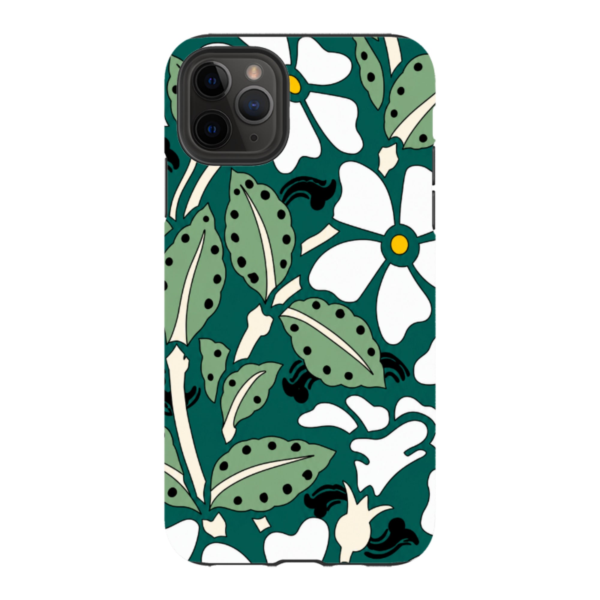 iPhone Tough Case - Vintage Woodblock Print