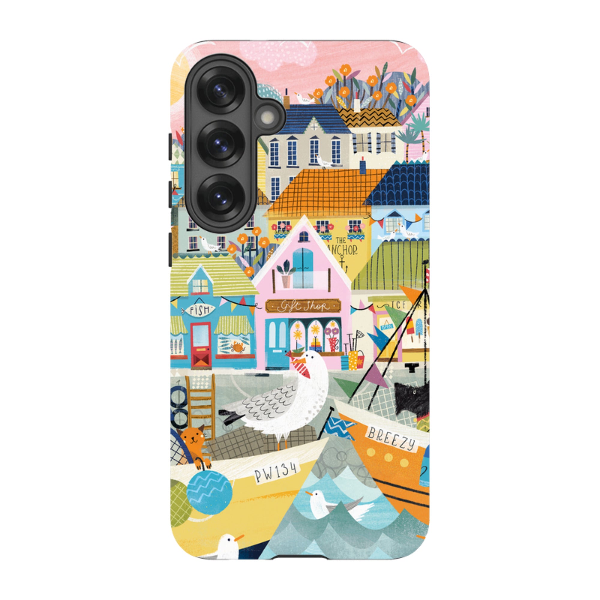 Samsung Tough  Case - Harbour 1 By Ali Brookes