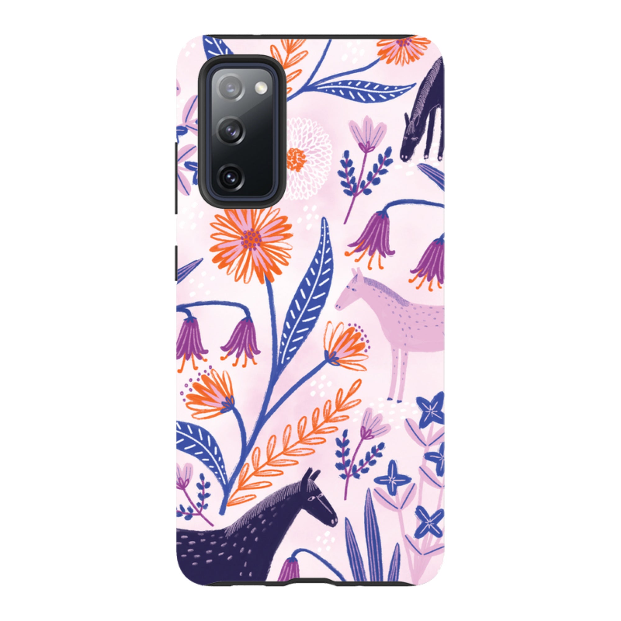 Samsung Tough Case - Wild Ponies Pink By Lee Foster Wilson
