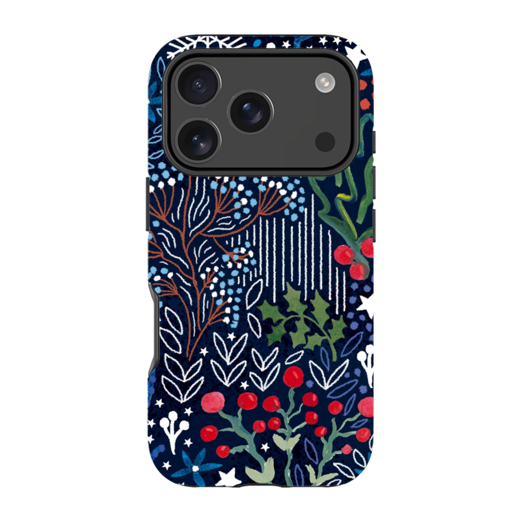 iPhone MagSafe Tough Case - Winter Flowers II By Emma Frances Grant