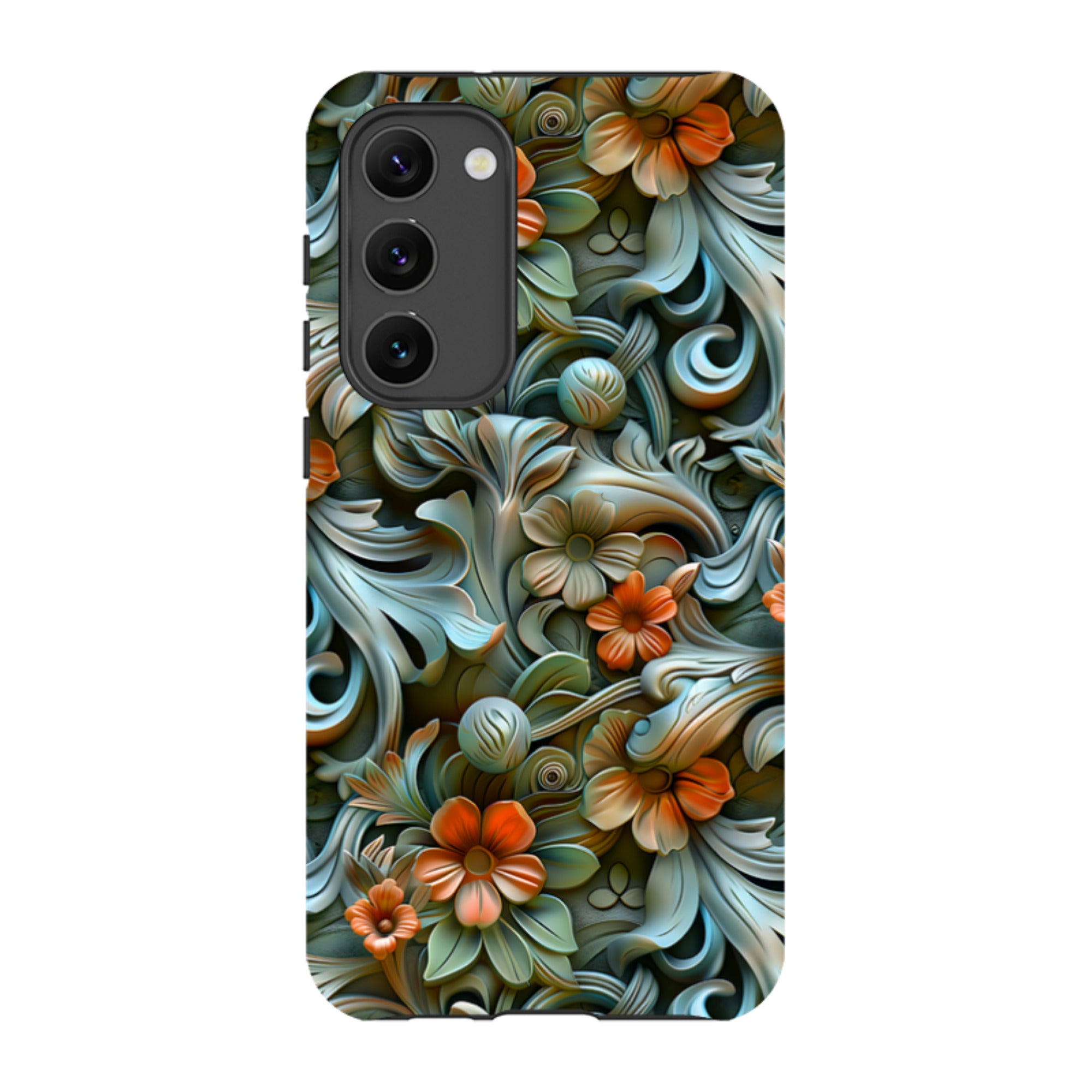 Samsung Tough Case - Clover Floral