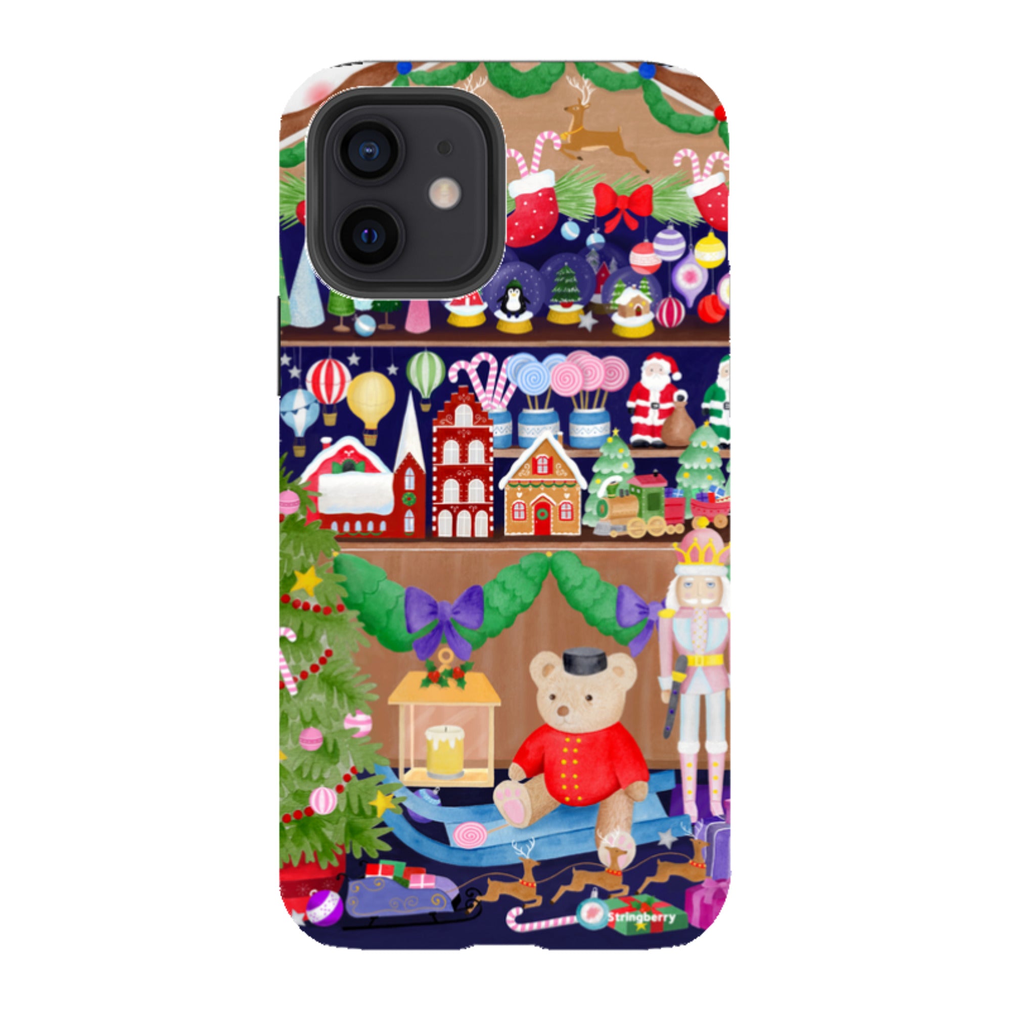 iPhone Tough Case - Christmas Shop By Bex Parkin