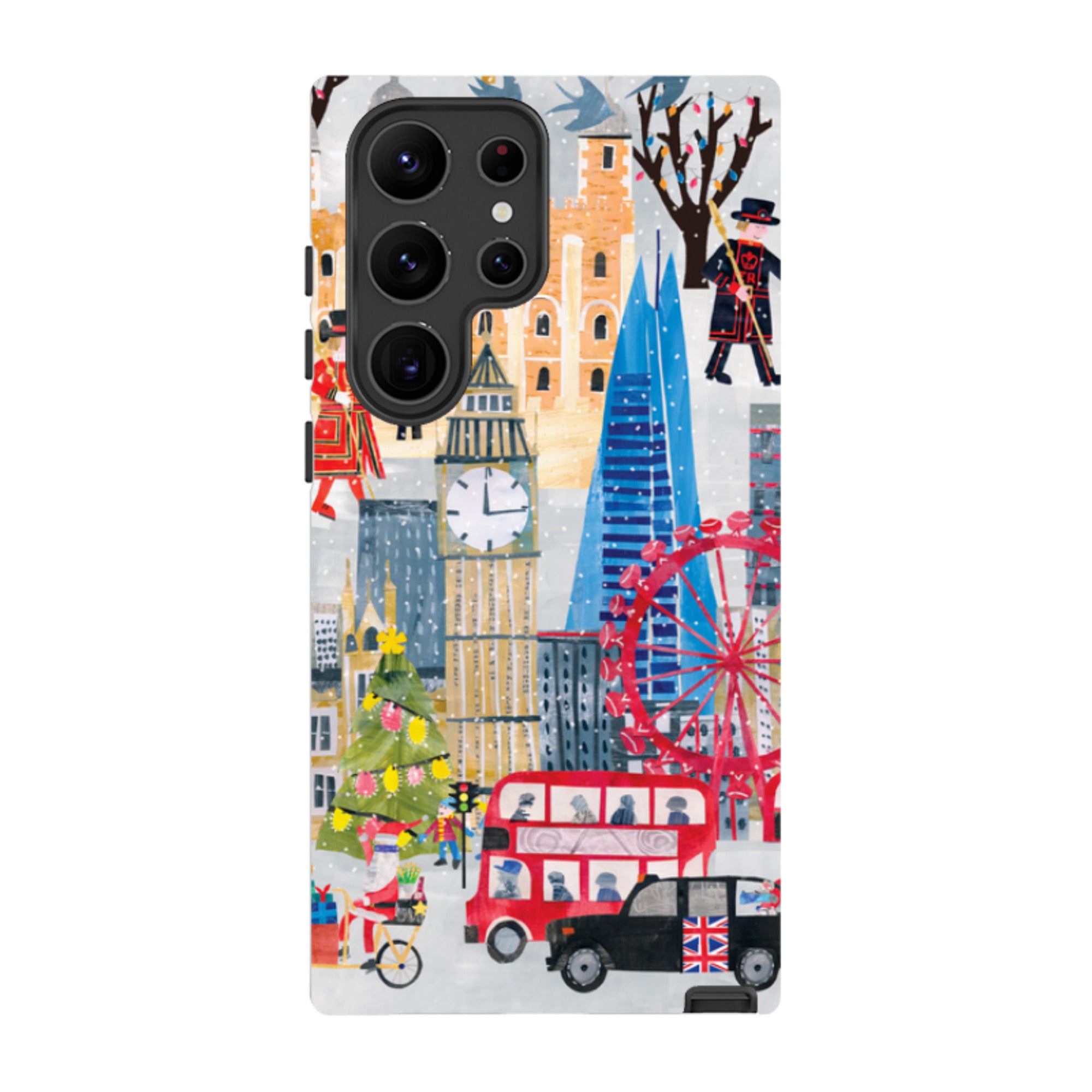 Samsung Tough Case - Christmas In London By Tracey English