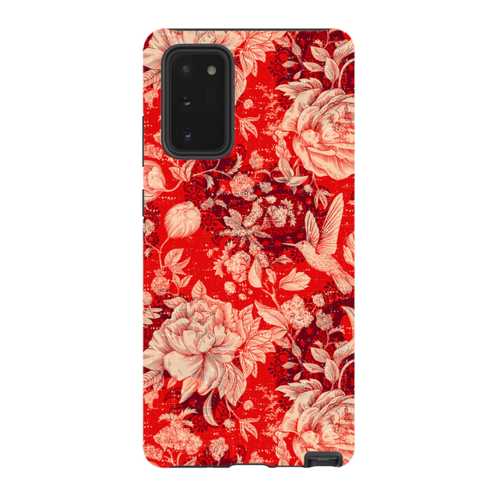 Samsung Tough Case - Red Peonies