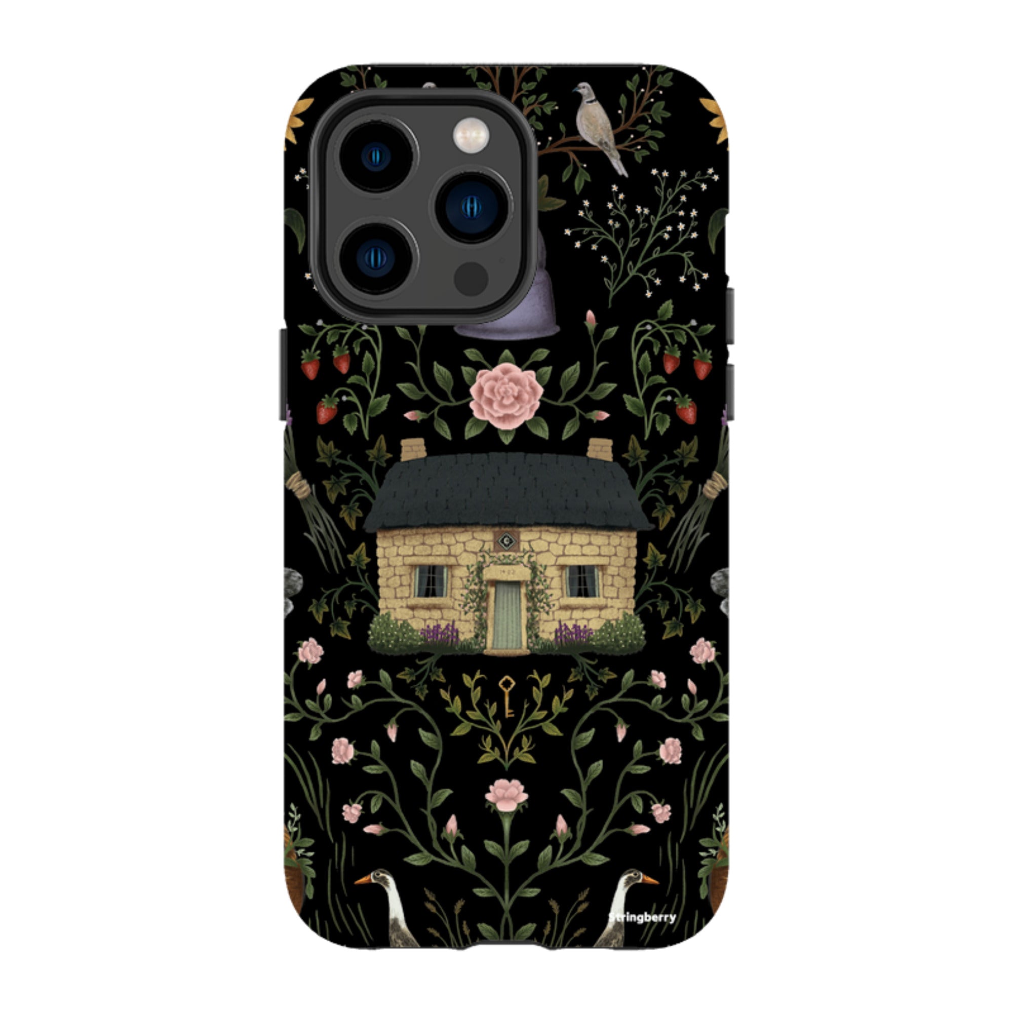 iPhone Tough Case - Cottage By Anna Stead