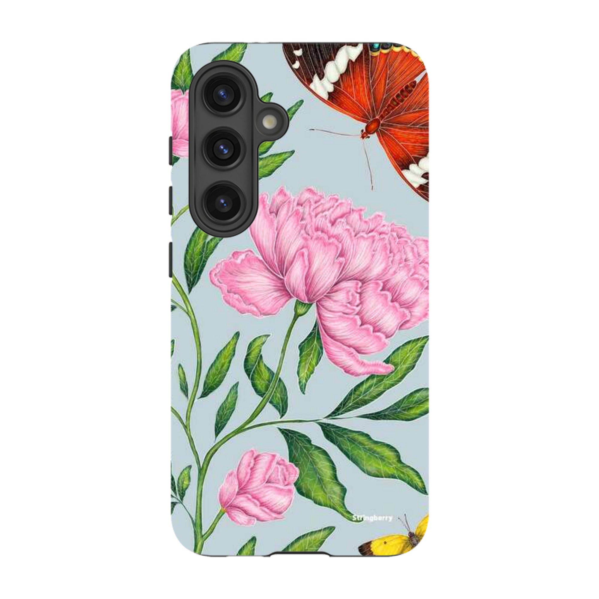 Samsung Tough Case - Butterflies And Peonies By Catherine Rowe
