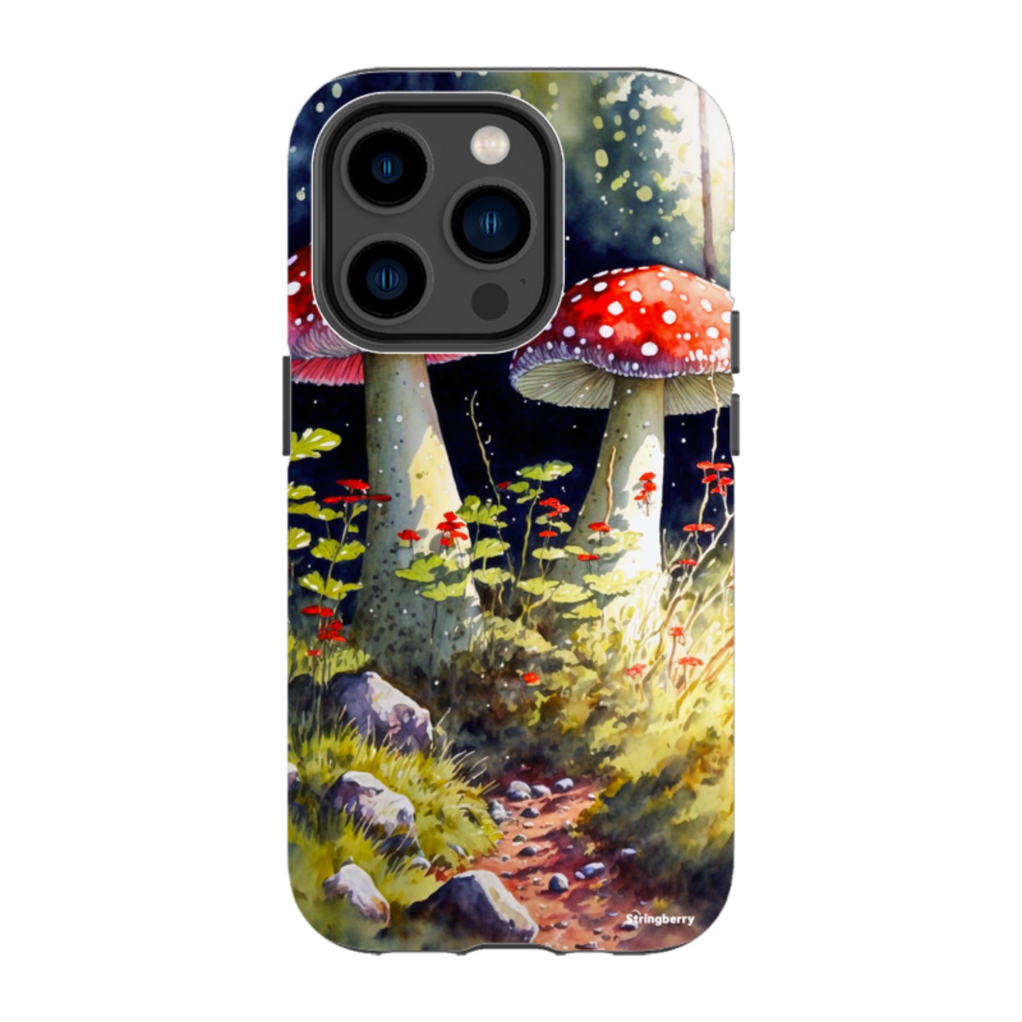 iPhone Tough Case - Mushroom Colour V