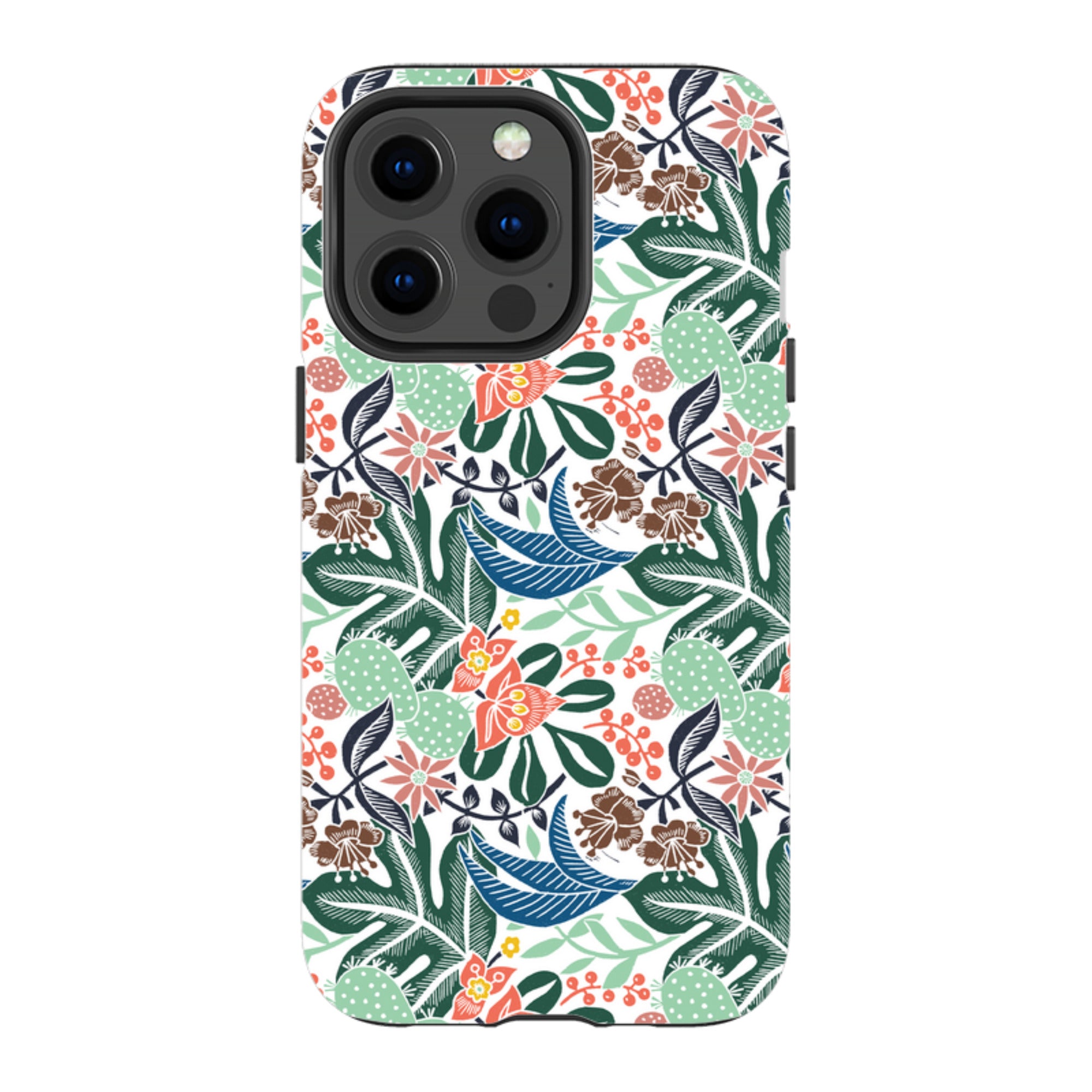 iPhone Tough Case - Tropical Cactus 2 By Kate Heiss