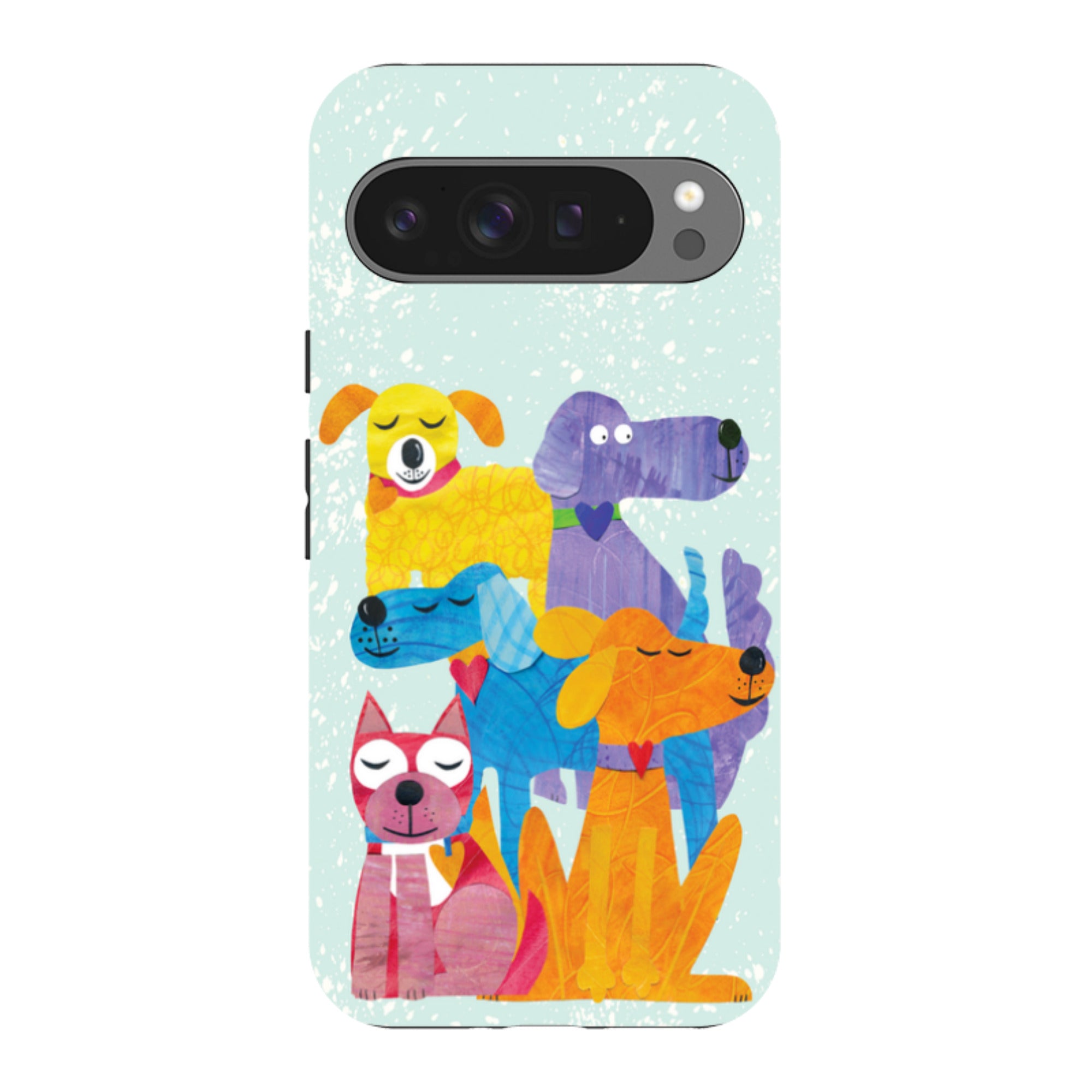 Google Tough Case - Patch Work Pups By Tracey English