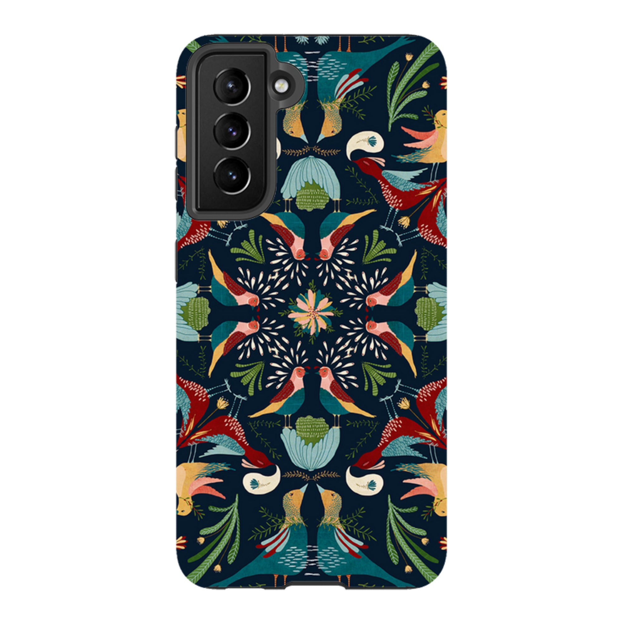 Samsung Tough Case - Navy Hanky By Katherine Quinn