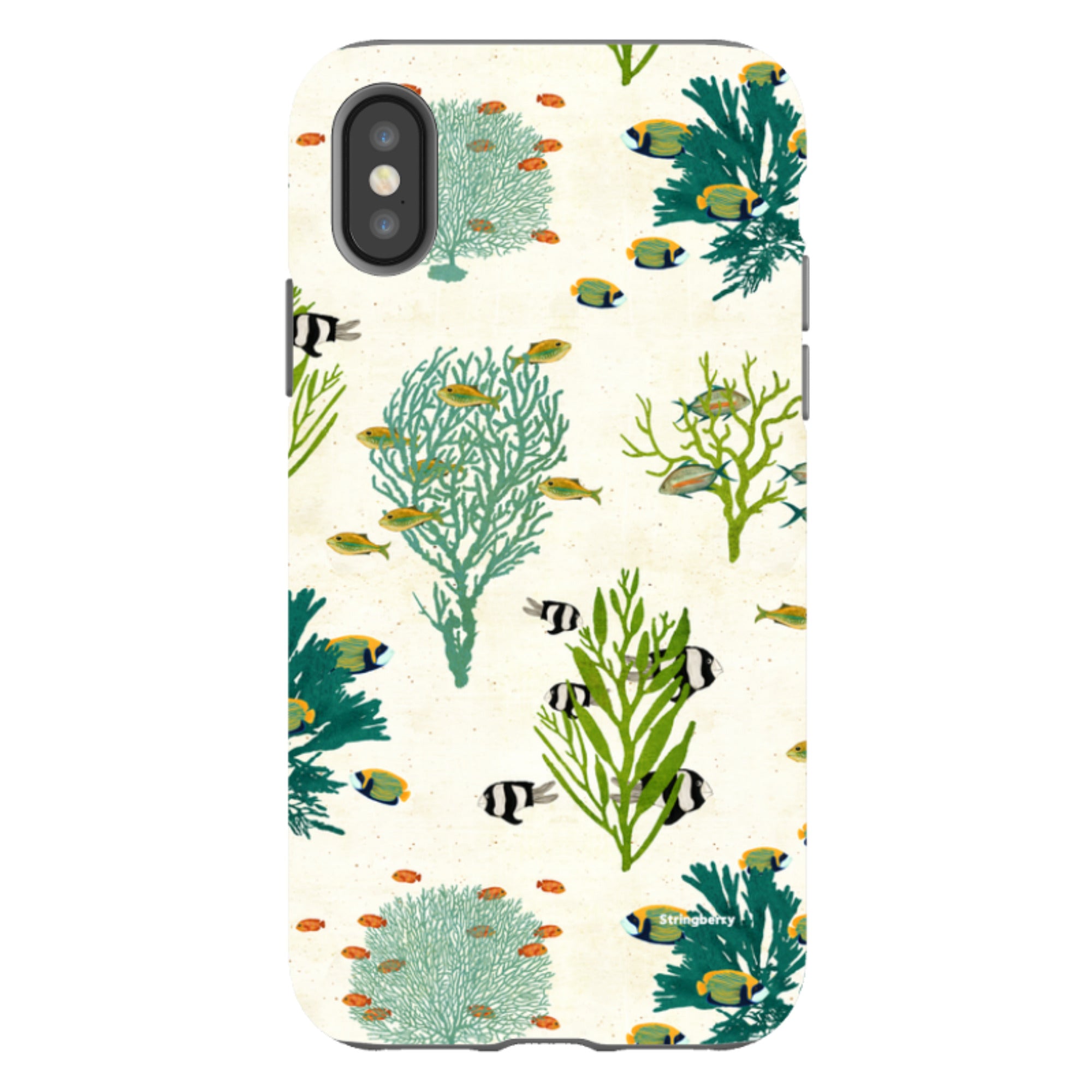 iPhone Tough Case - Coral Home By Katherine Quinn