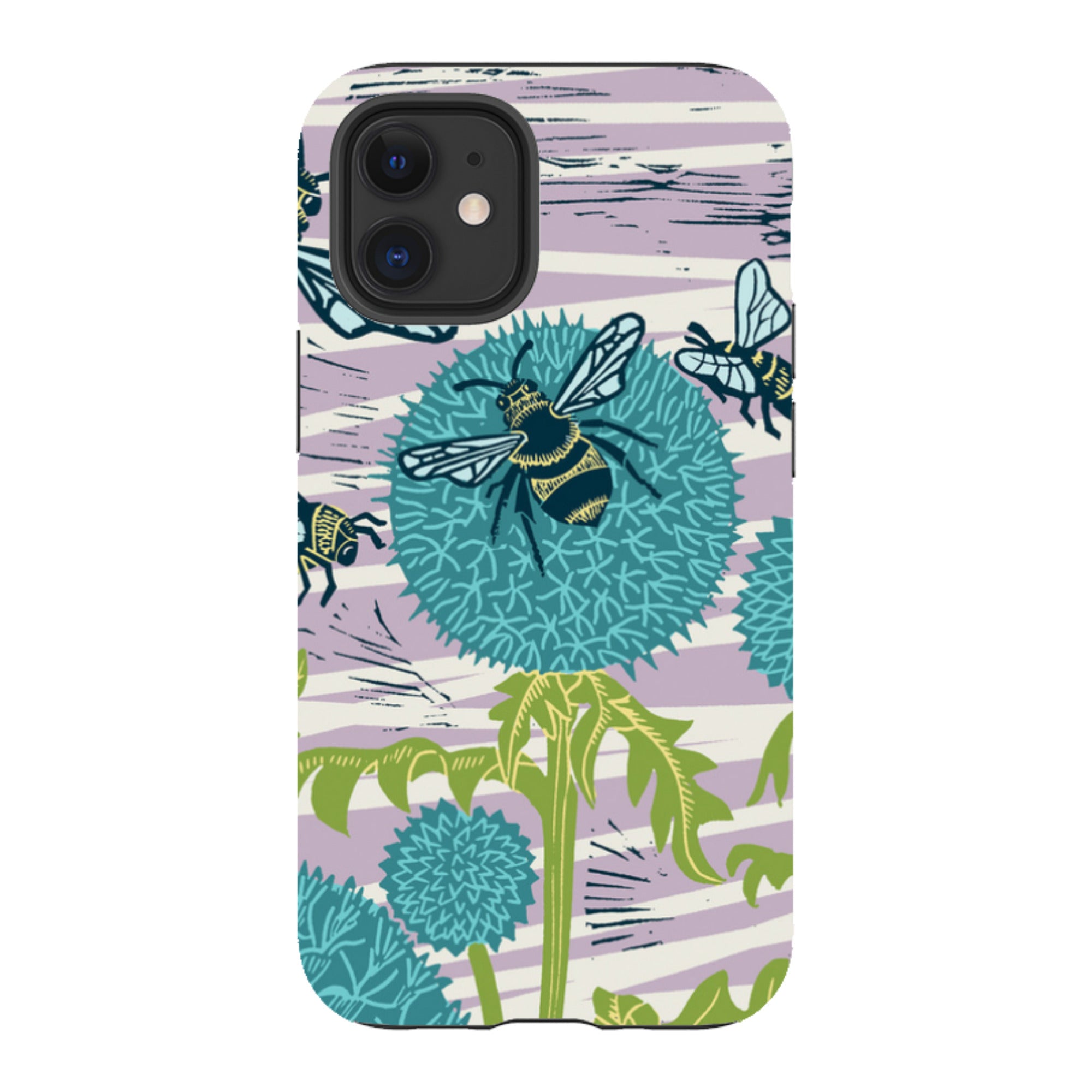 iPhone Tough Case - Pollinating Bees By Kate Heiss
