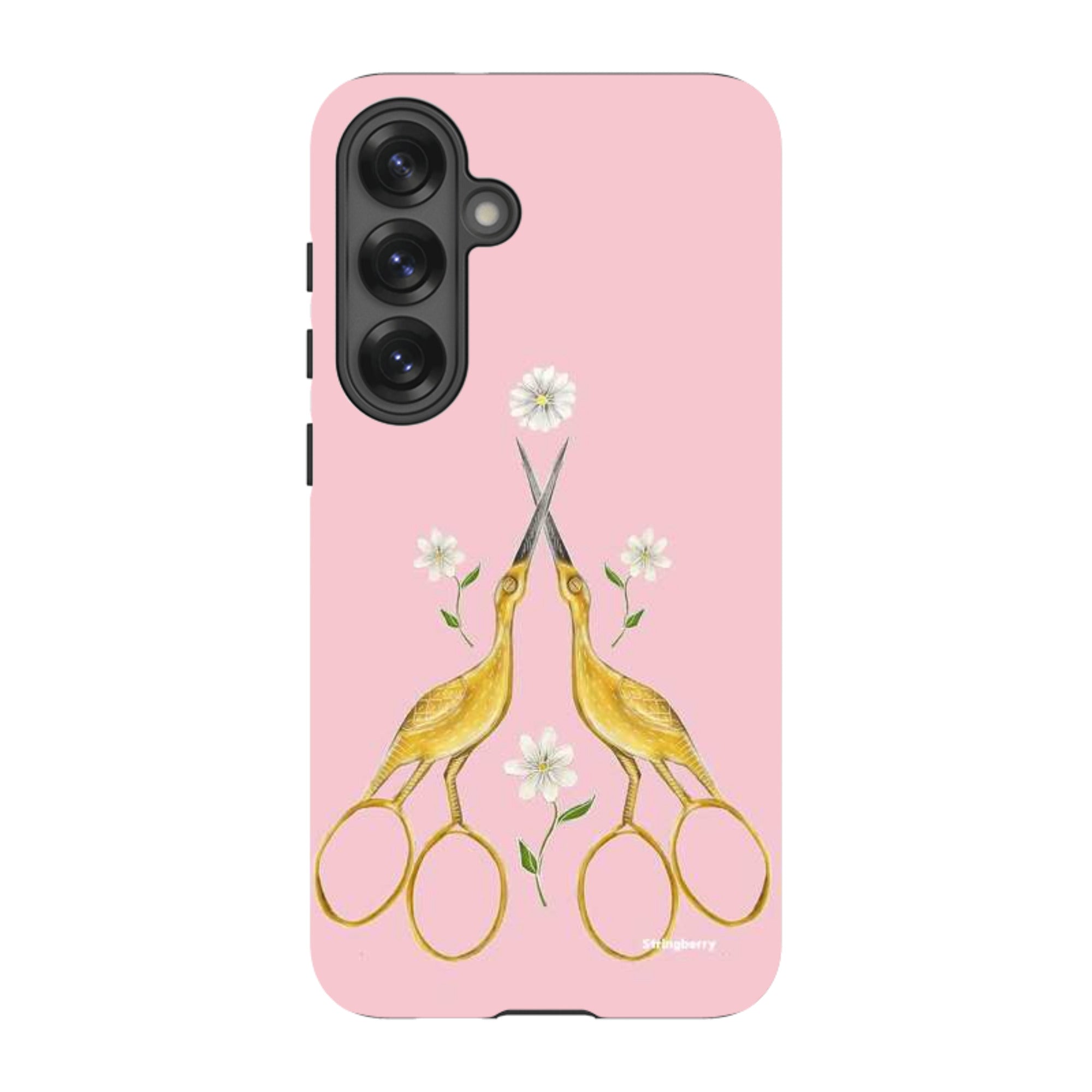 Samsung Tough Case - Heron Scissors By Catherine Rowe