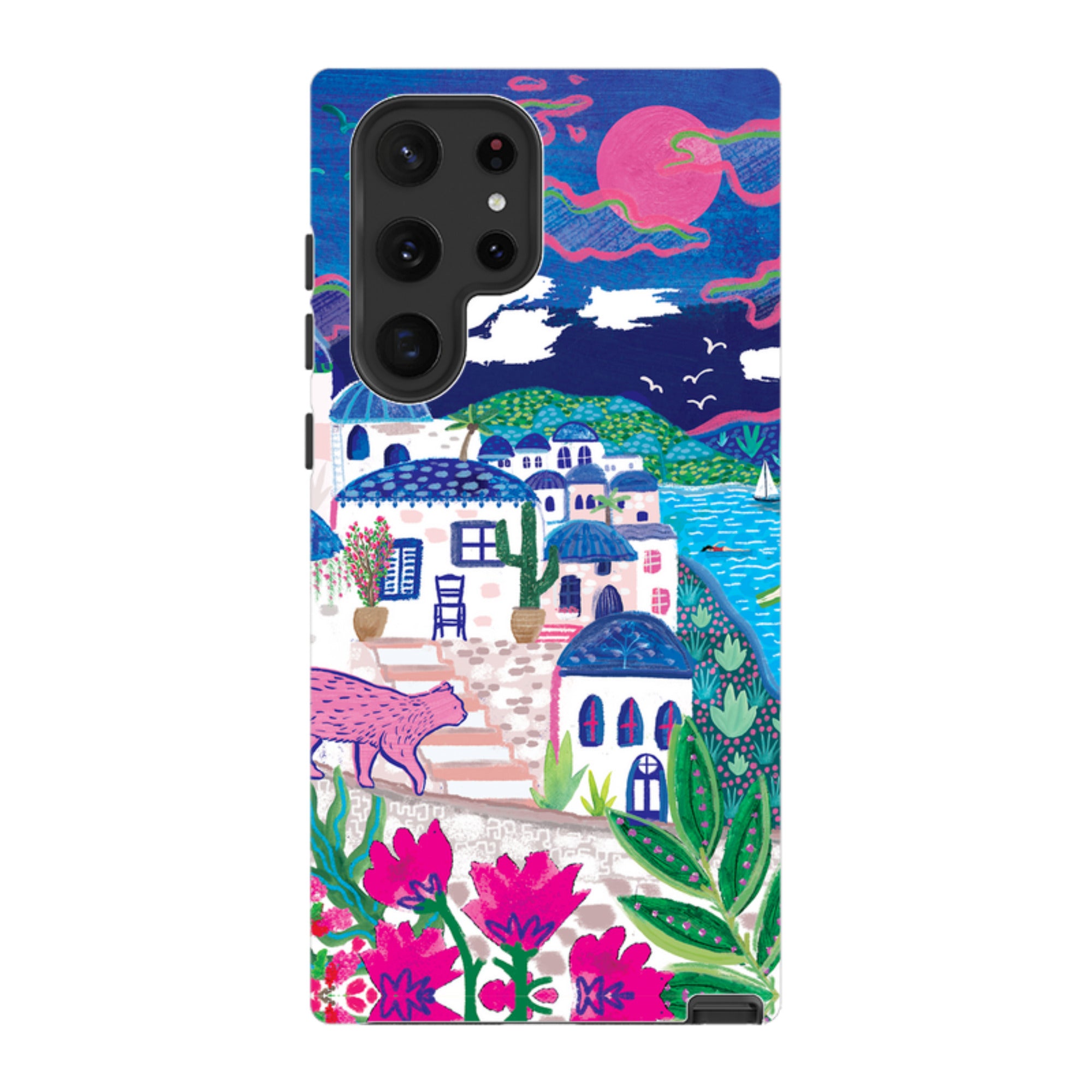 Samsung Tough  Case - Sapphire Seas III By Emma Frances Grant