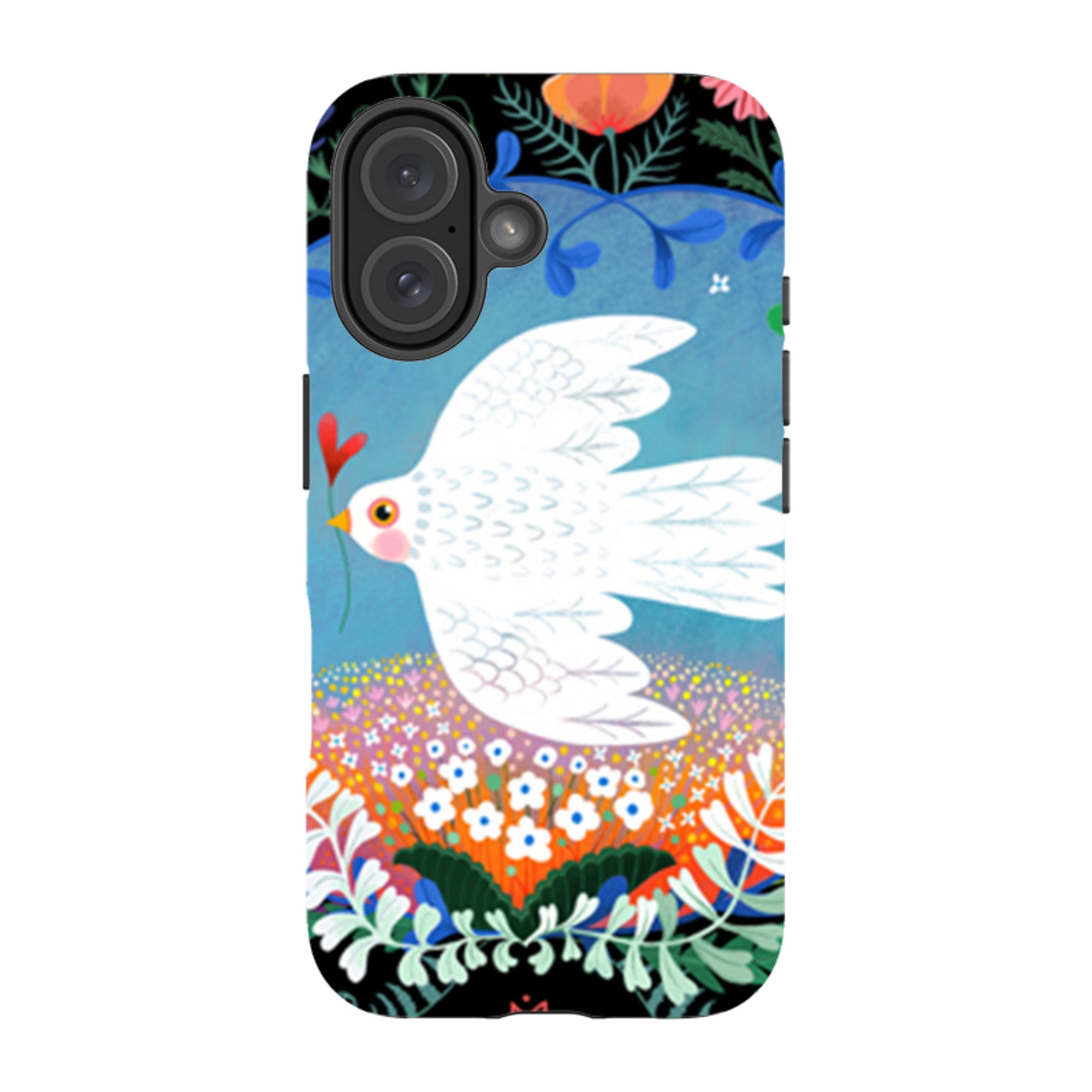 iPhone MagSafe Tough Case - Peace Bird By Mia Underwood
