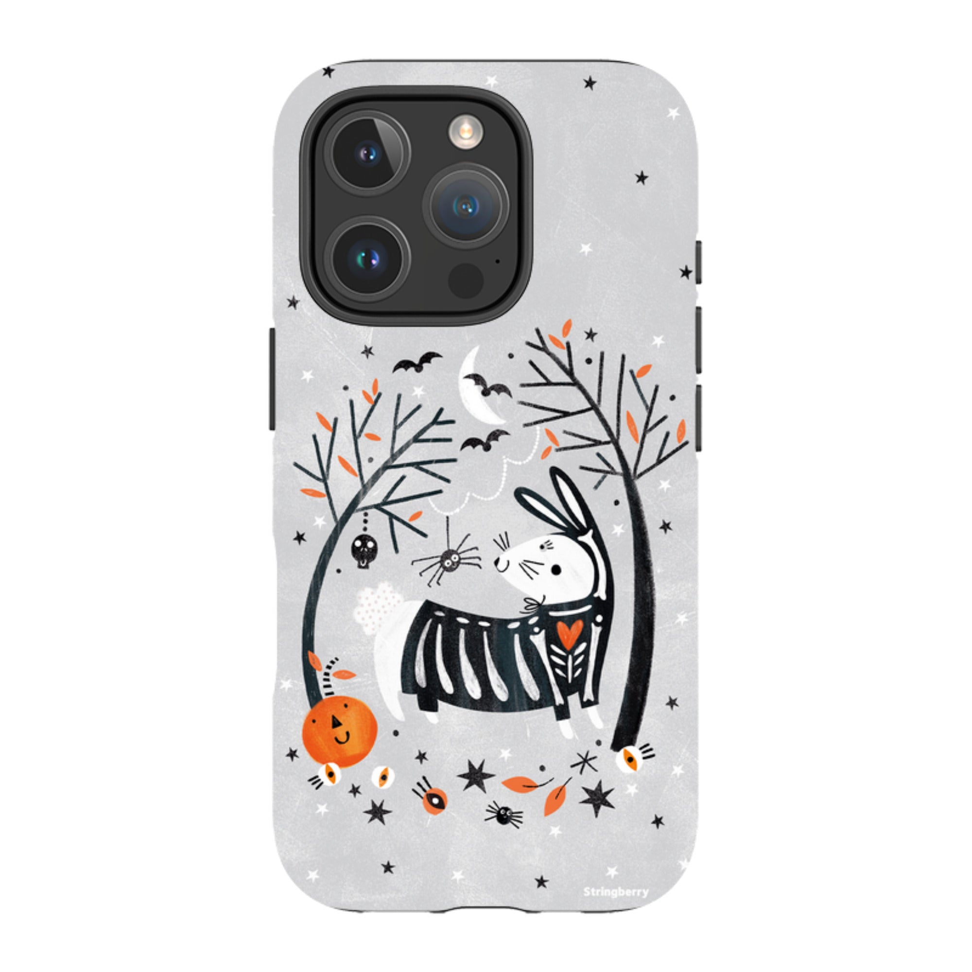 iPhone Tough Case - Spooky Rabbit By Ali Brookes