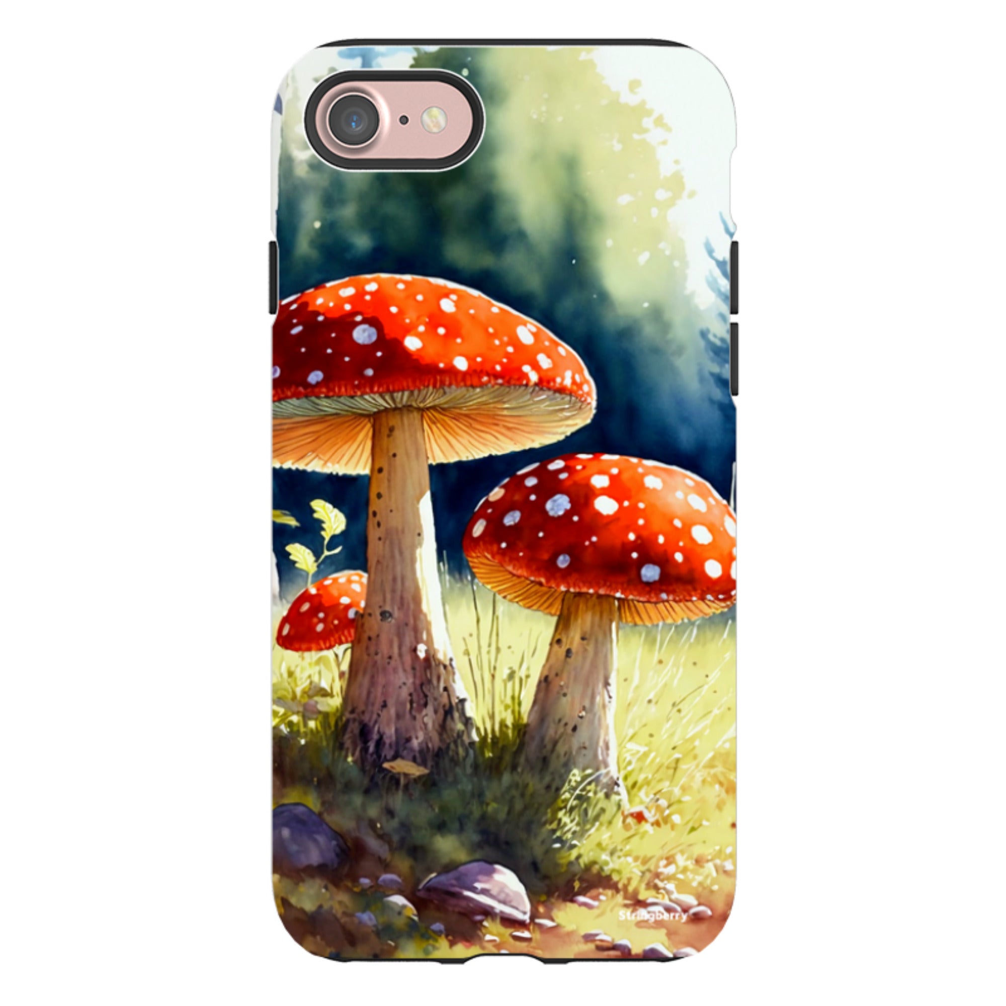 iPhone Tough Case - Mushroom Colour III