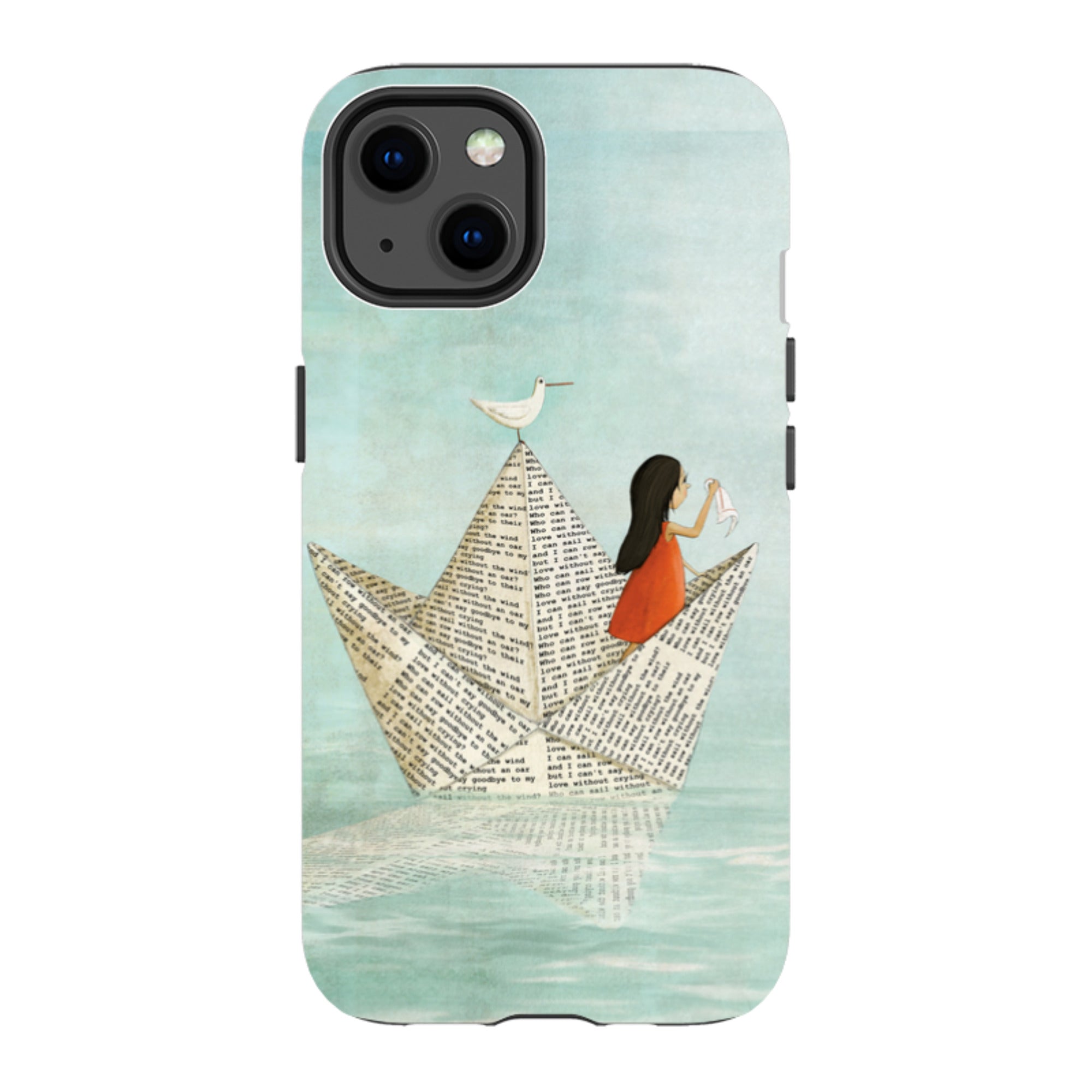 iPhone MagSafe Tough Case - Sail Without A Wind By Maja Lindberg