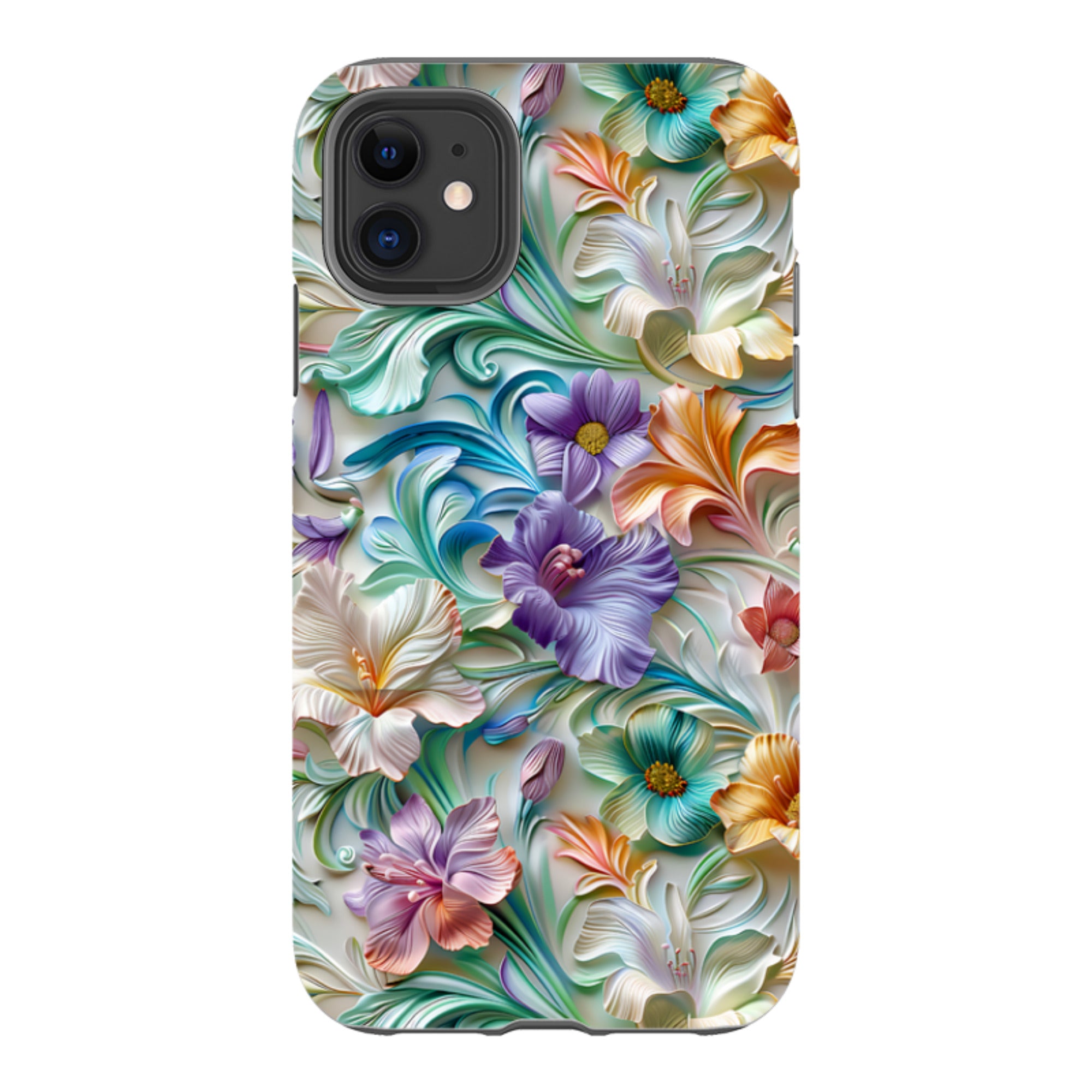 iPhone Tough Case -Neo Floral