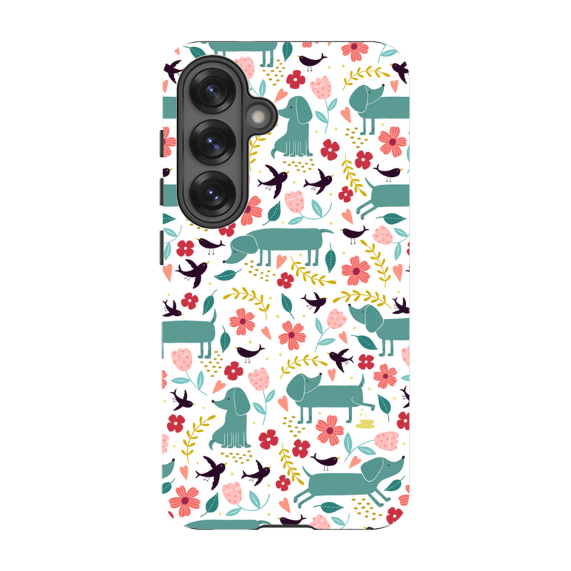 Samsung Tough Case - Cheek Dachshunds By Suzy Taylor