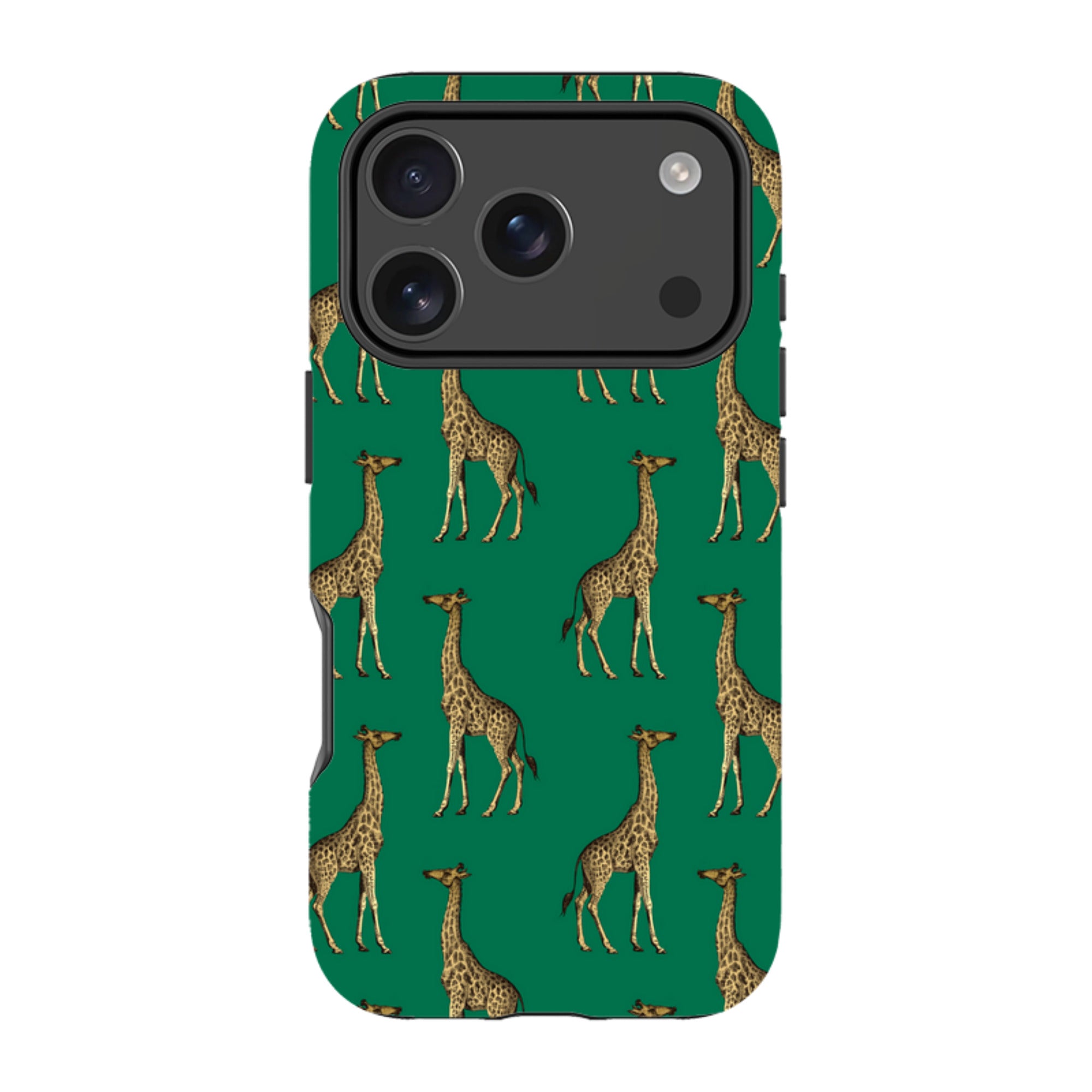 iPhone Tough Case - Green Giraffe