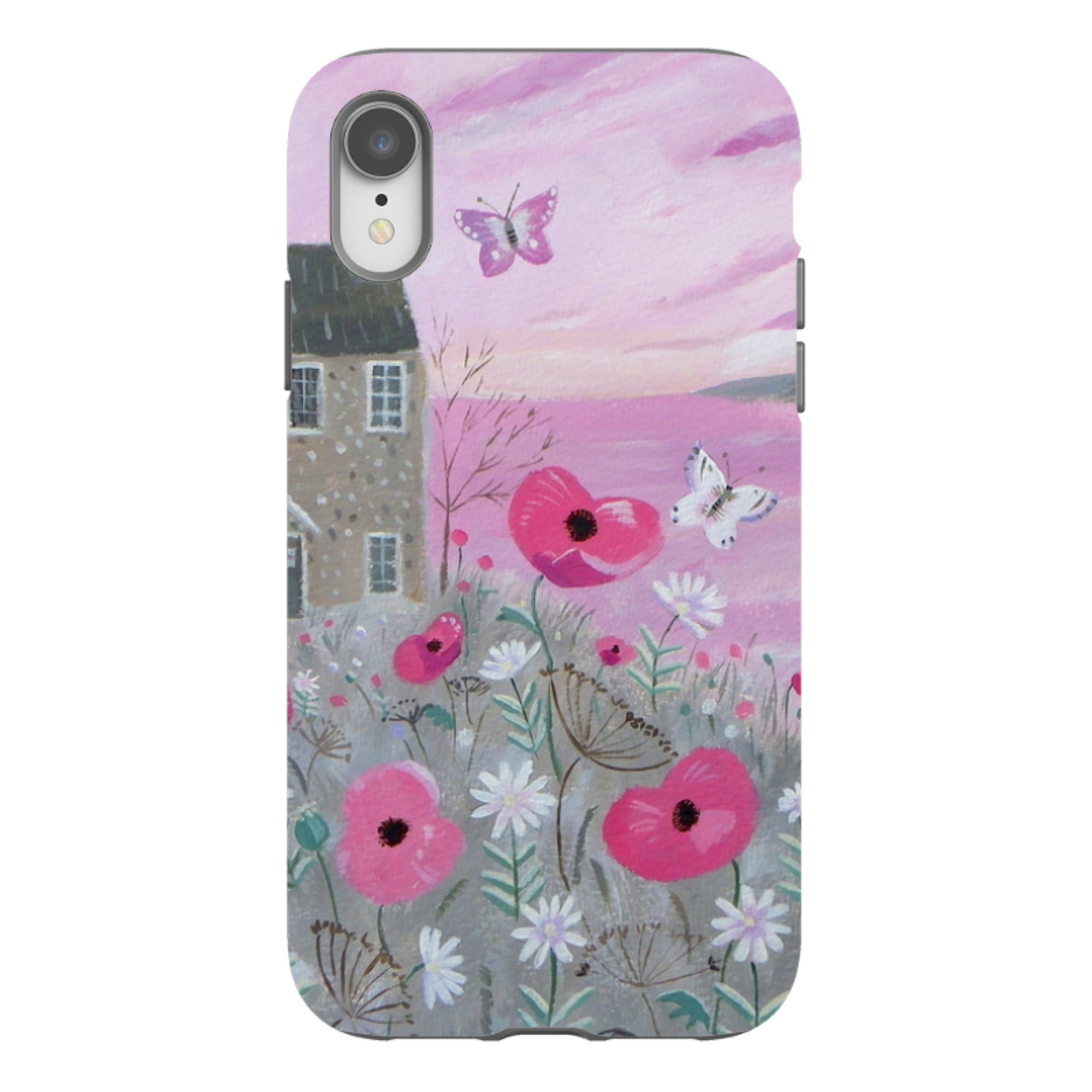 iPhone Tough Case - Seaside Flowers By Mary Stubberfield