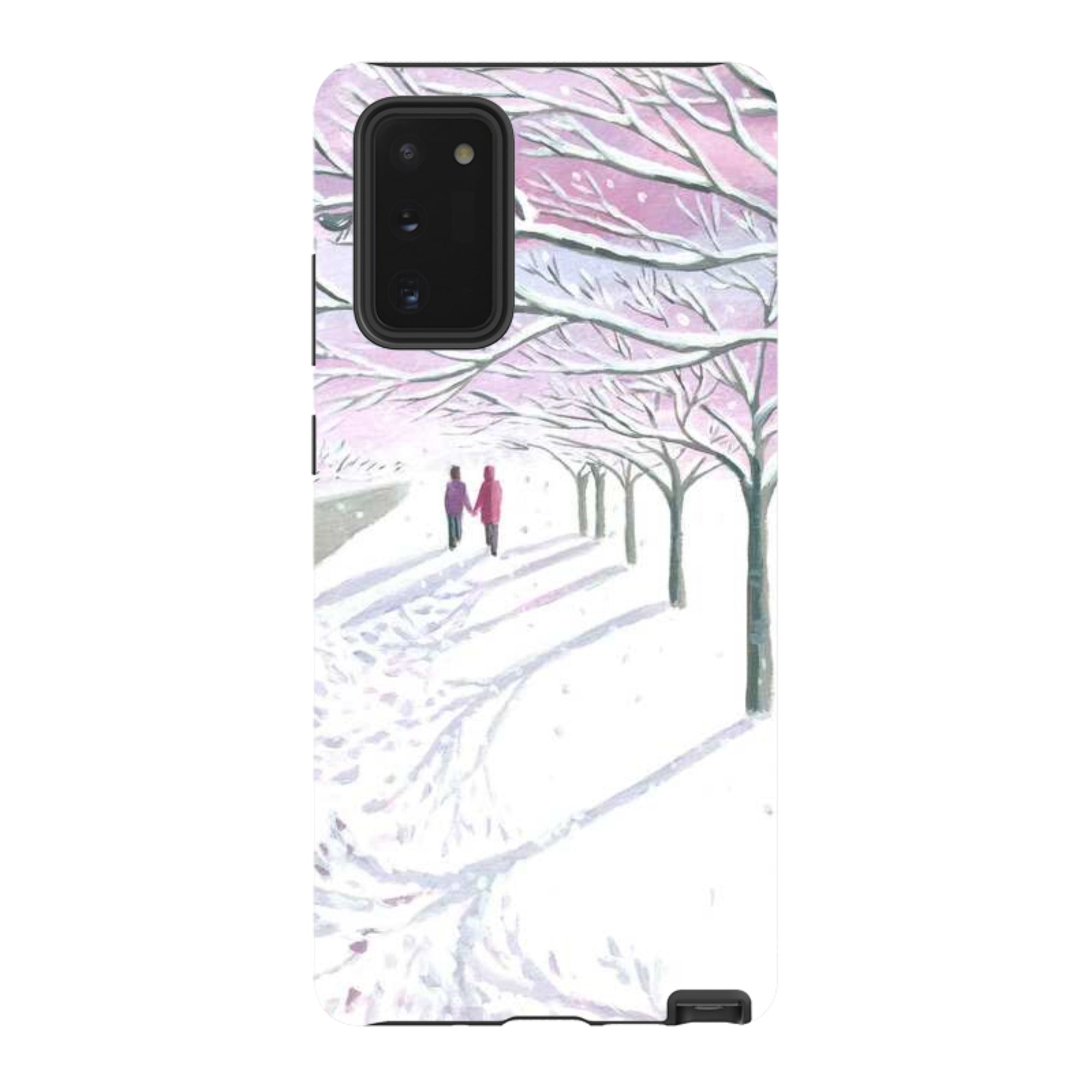 Samsung Tough Case - Snowy Park By Mary Stubberfield