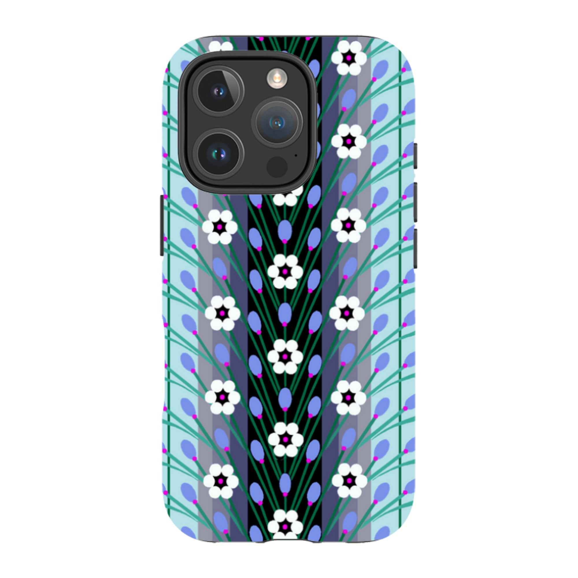 iPhone MagSafe Tough Case - Lavender Blue By Cressida Bell