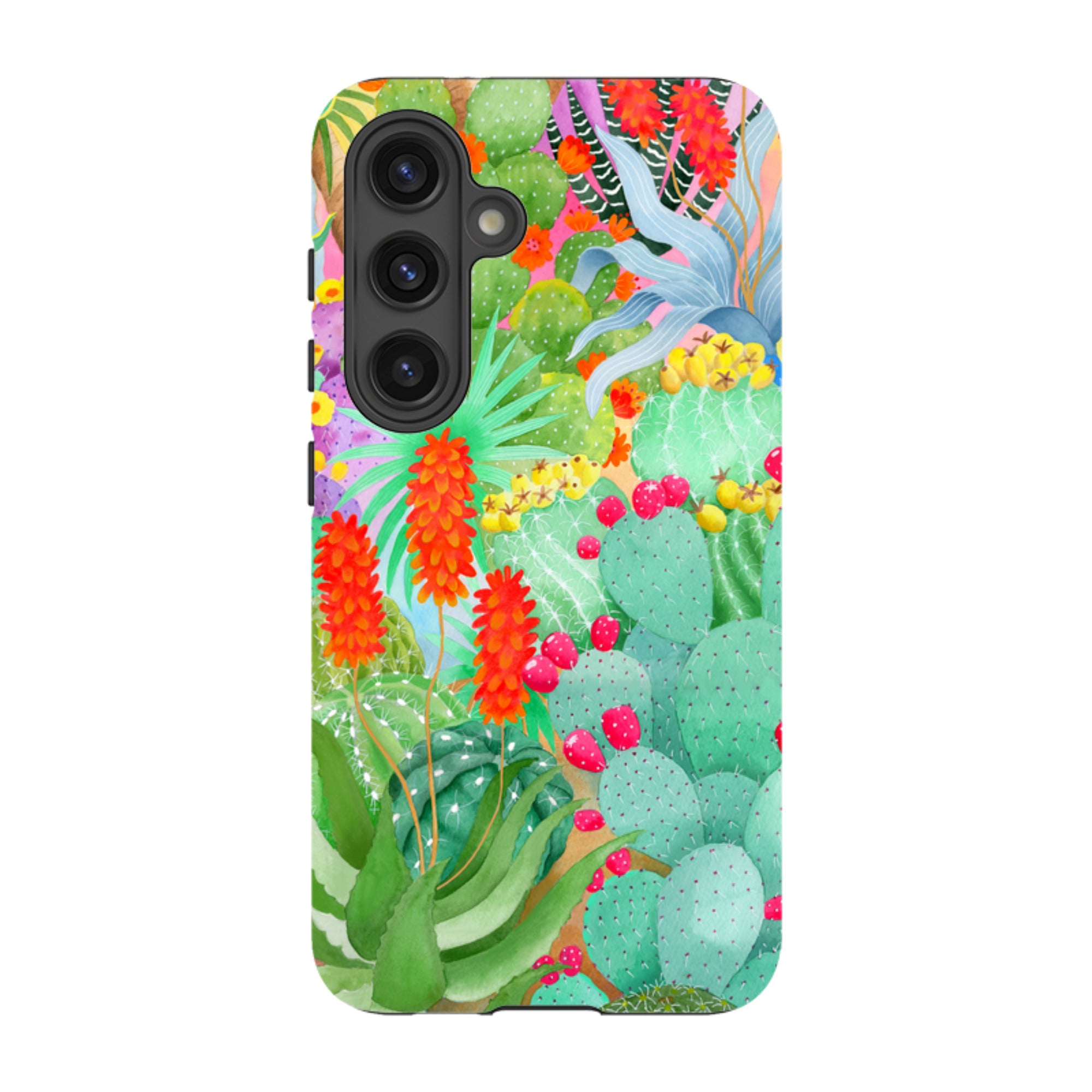 Samsung Tough Case - Cactus By Bex Parkin