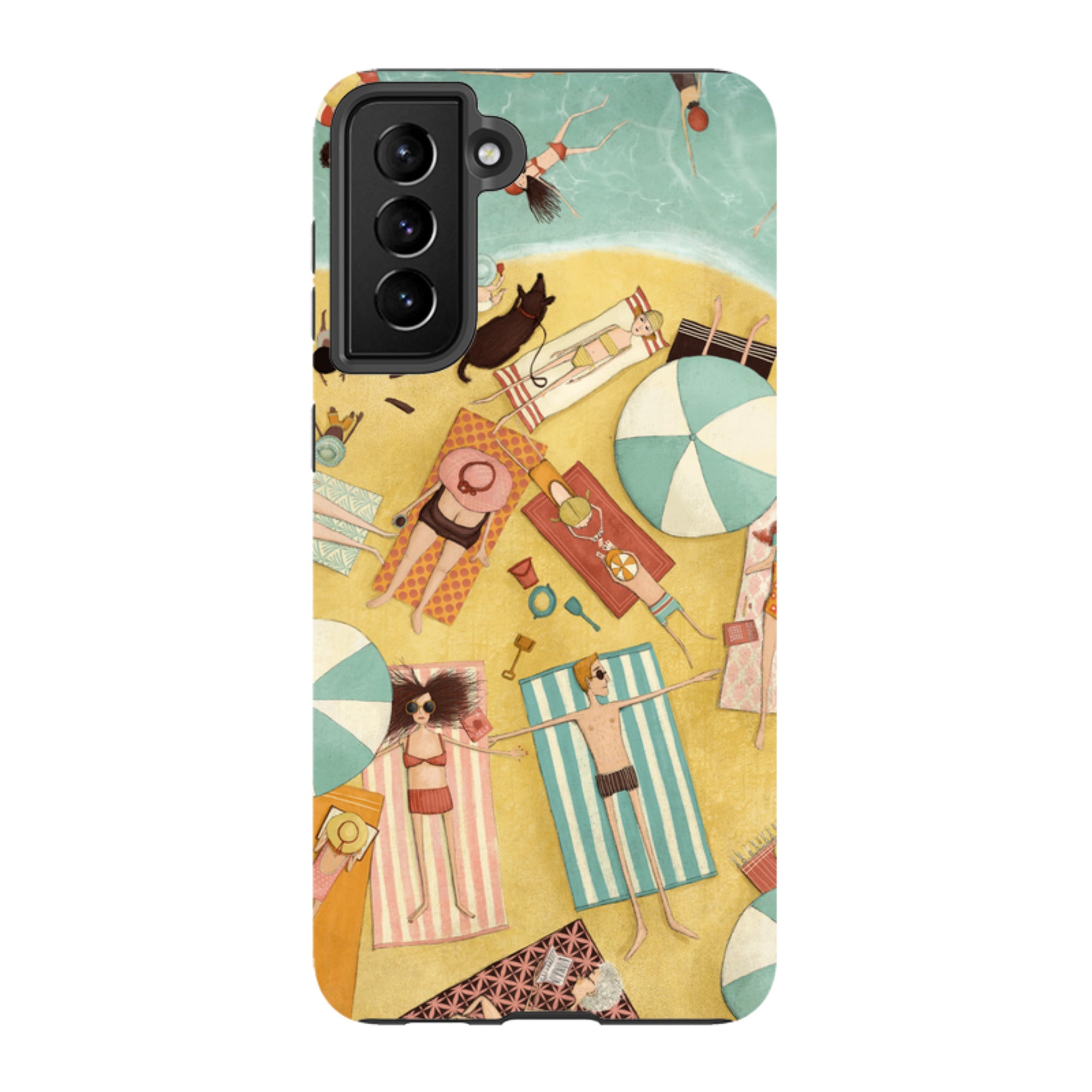 Samsung Tough Case - Beach Day By Maja Lindberg